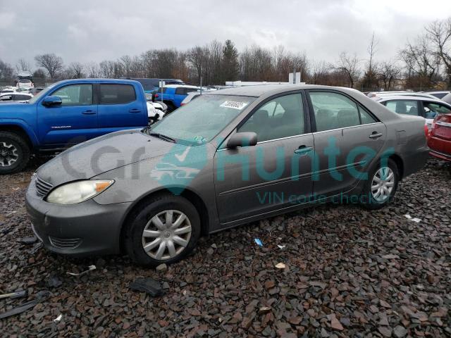 toyota camry le 2006 4t1be32k76u706082