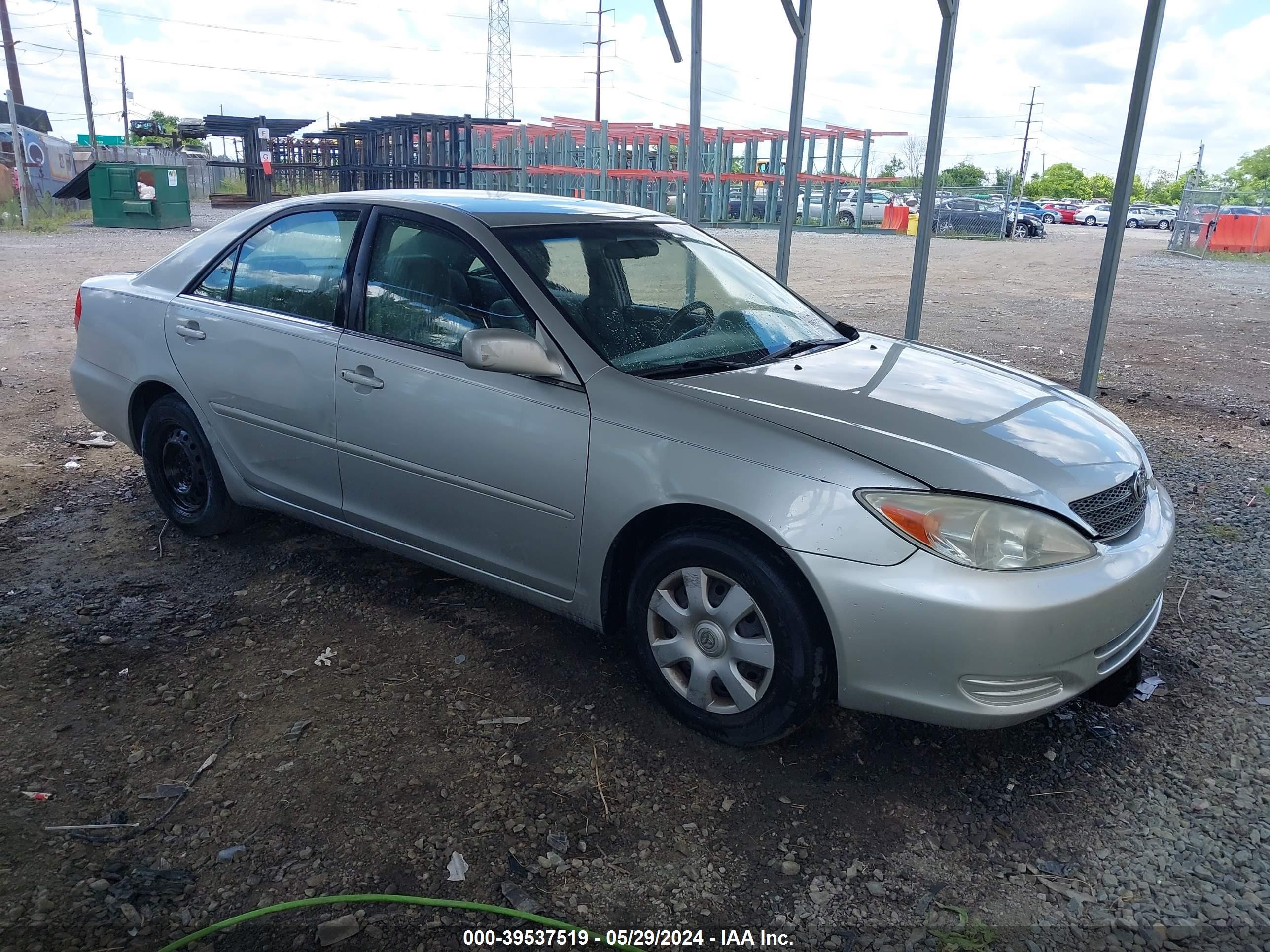 toyota camry 2002 4t1be32k82u507634