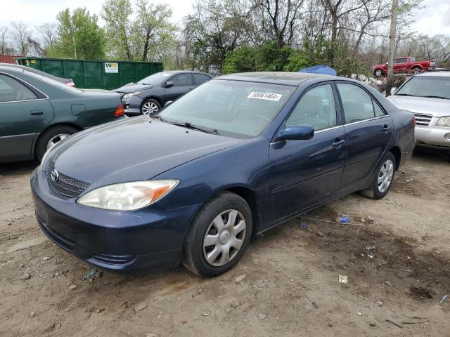 toyota camry 2002 4t1be32k82u607751