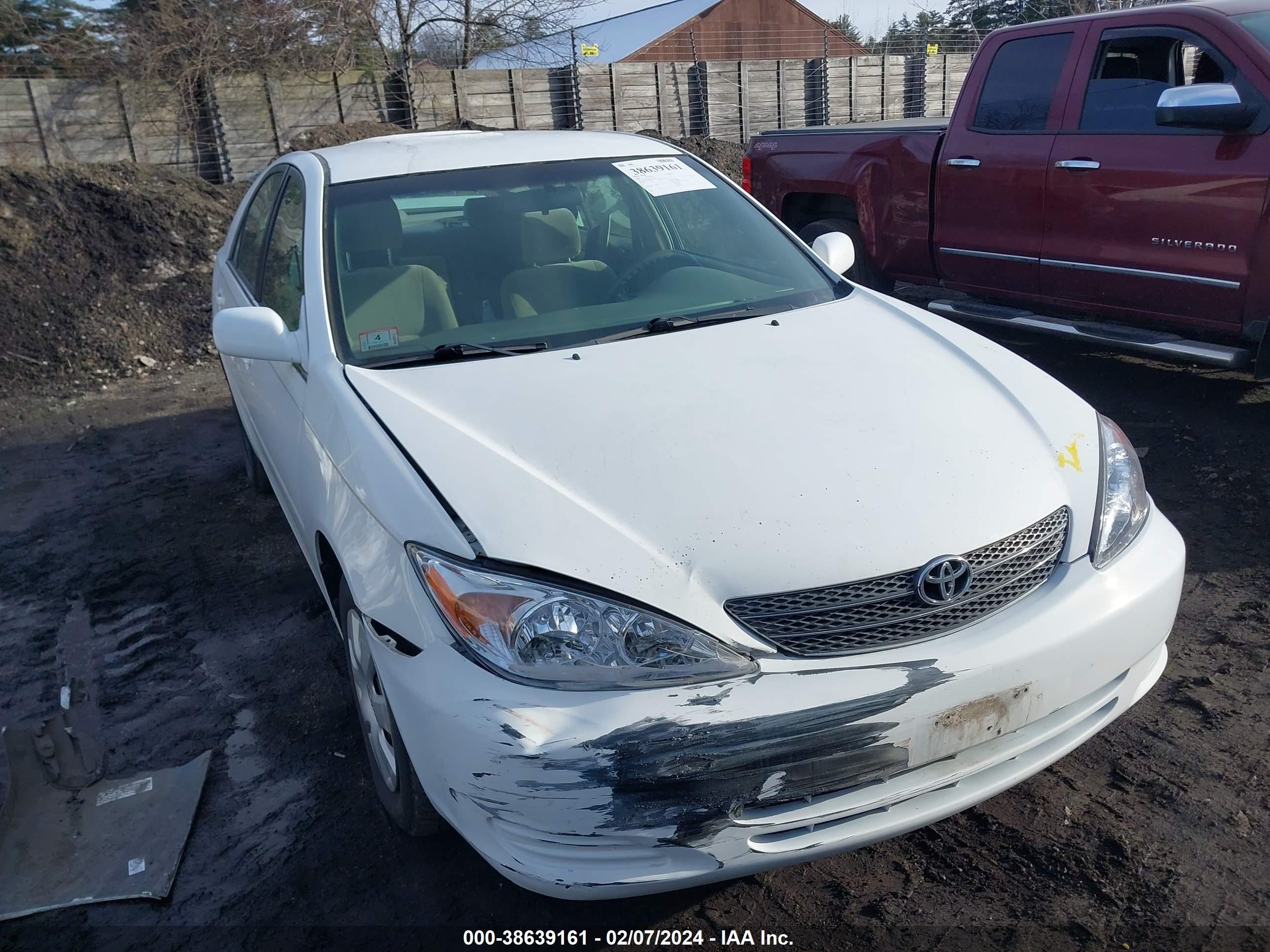 toyota camry 2004 4t1be32k84u270923