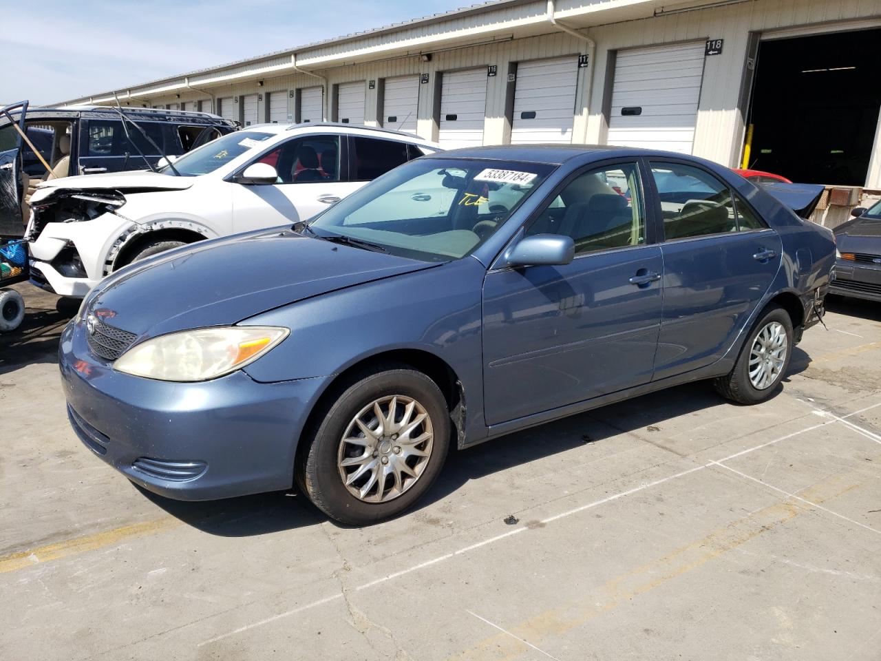 toyota camry 2004 4t1be32k84u833730