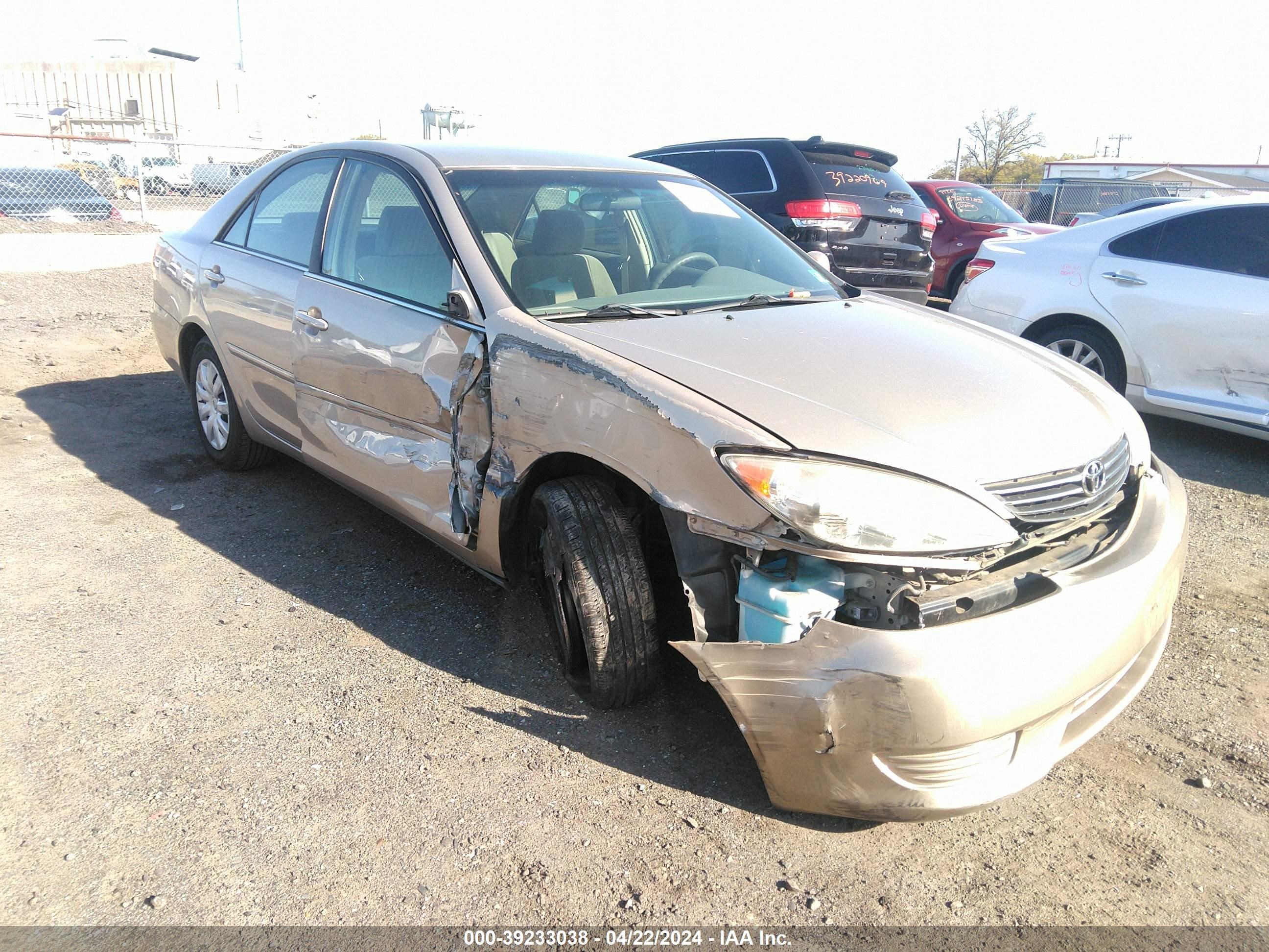 toyota camry 2005 4t1be32k85u088639