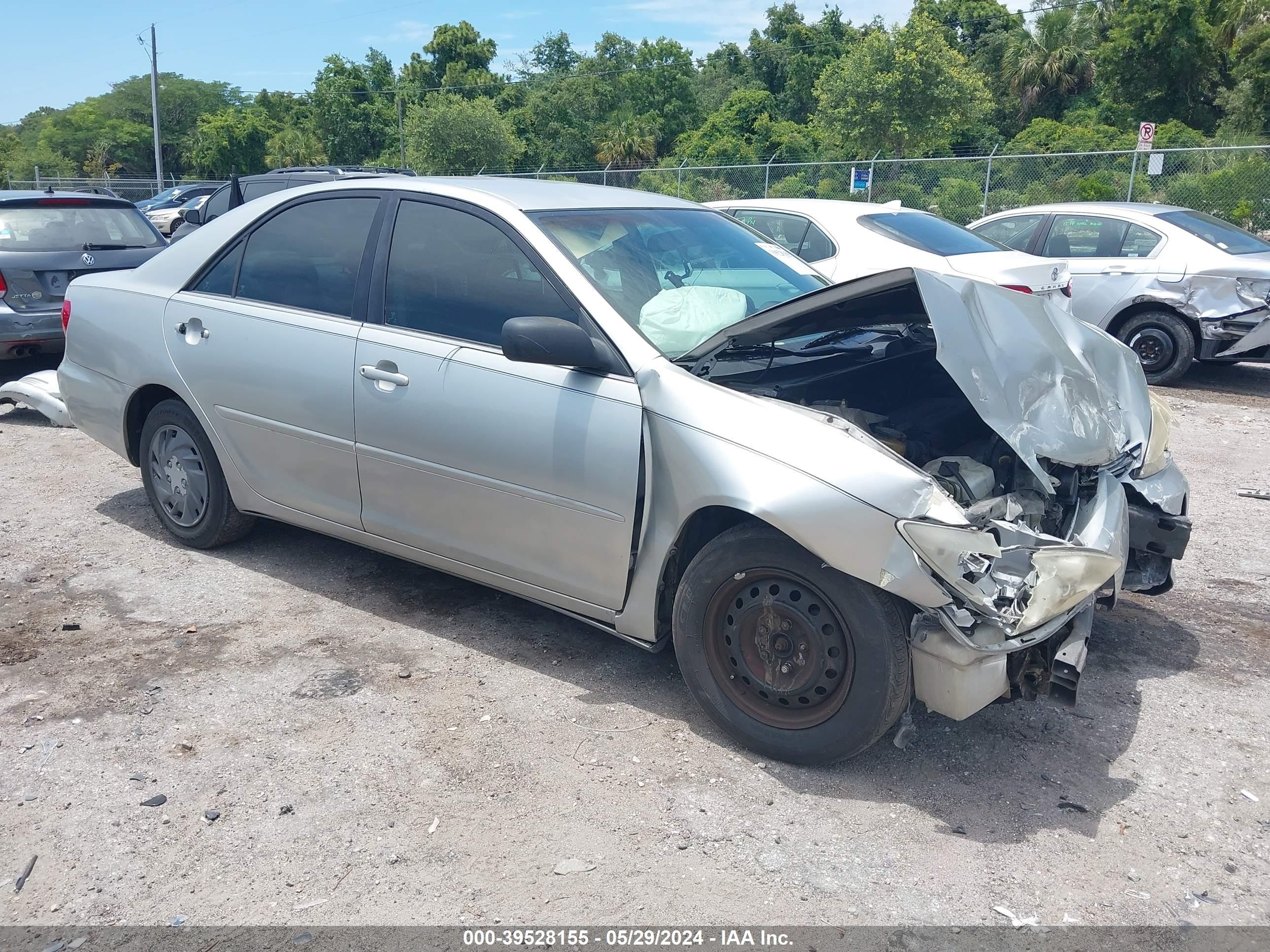 toyota camry 2005 4t1be32k85u547930