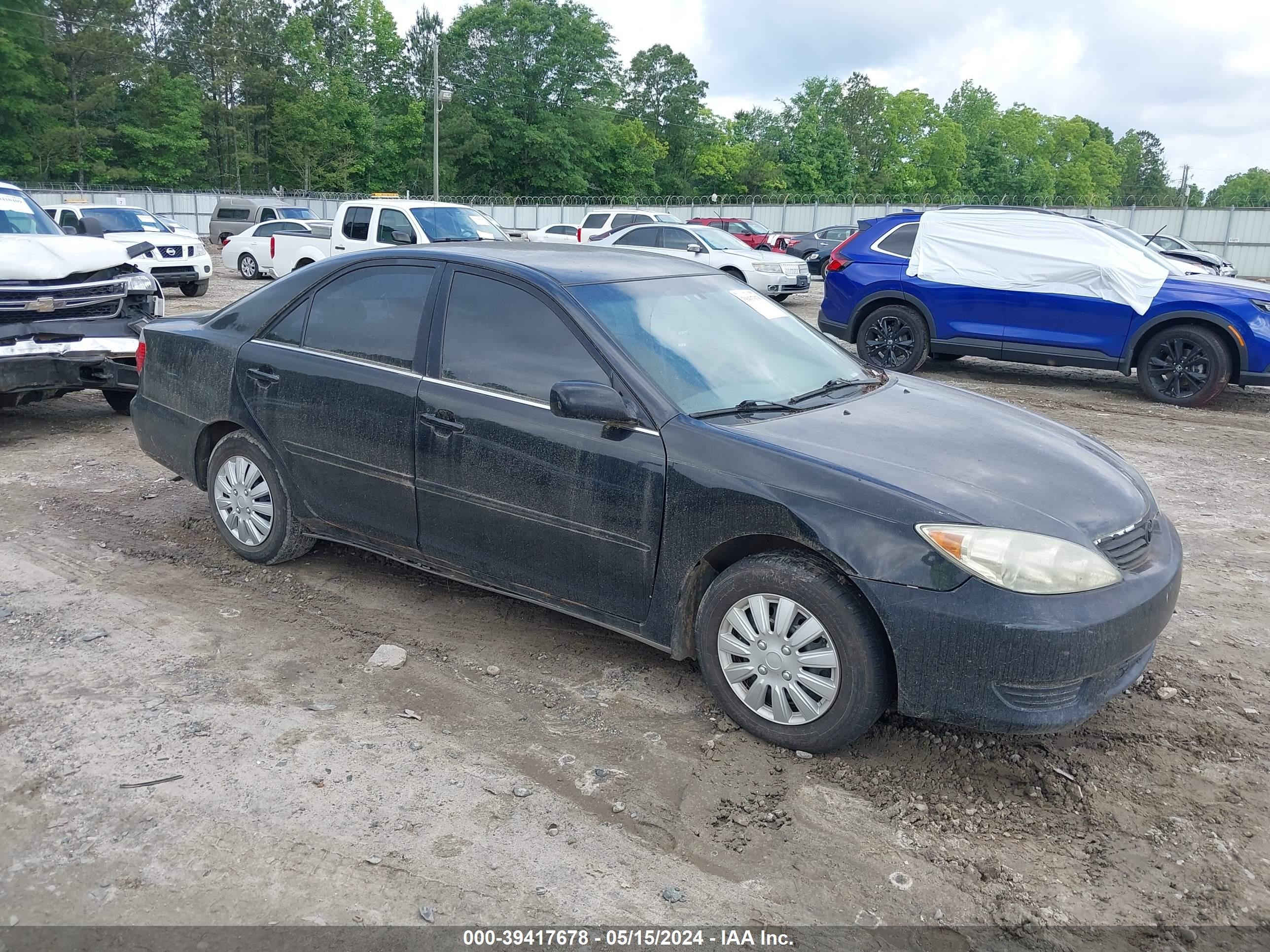 toyota camry 2005 4t1be32k85u597999