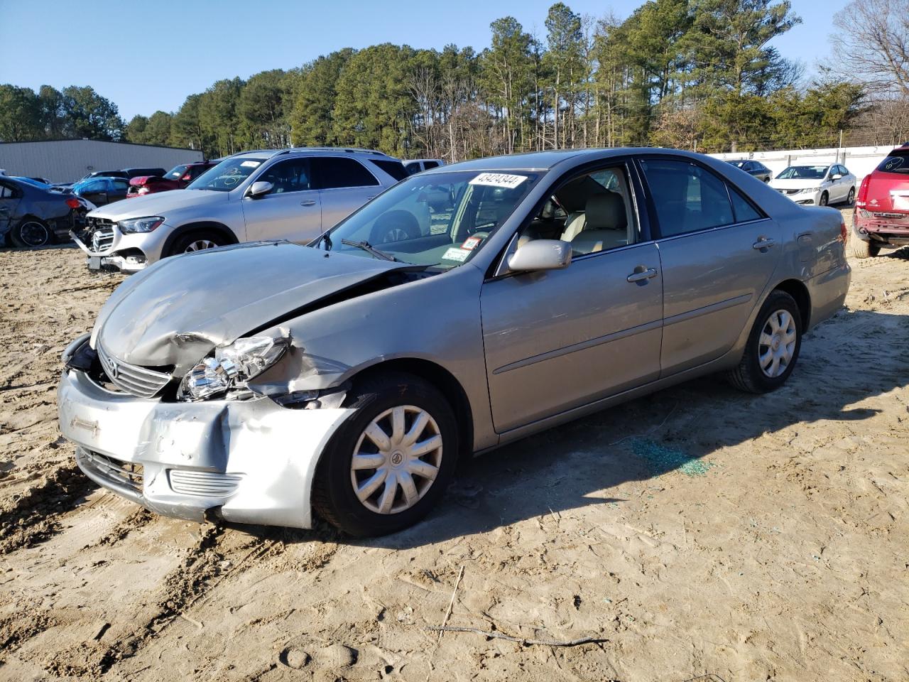 toyota camry 2005 4t1be32k85u600383