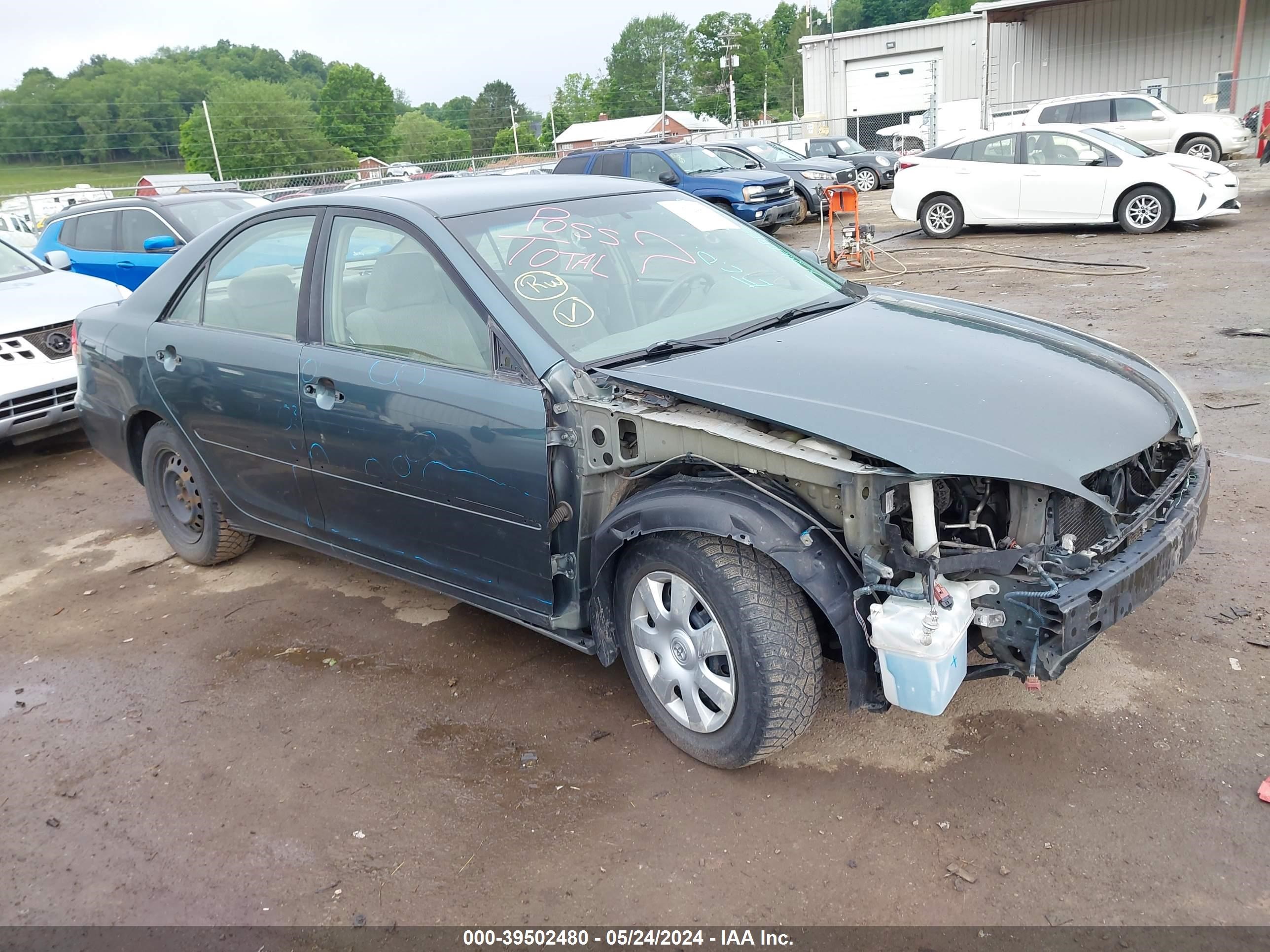 toyota camry 2004 4t1be32k94u263902