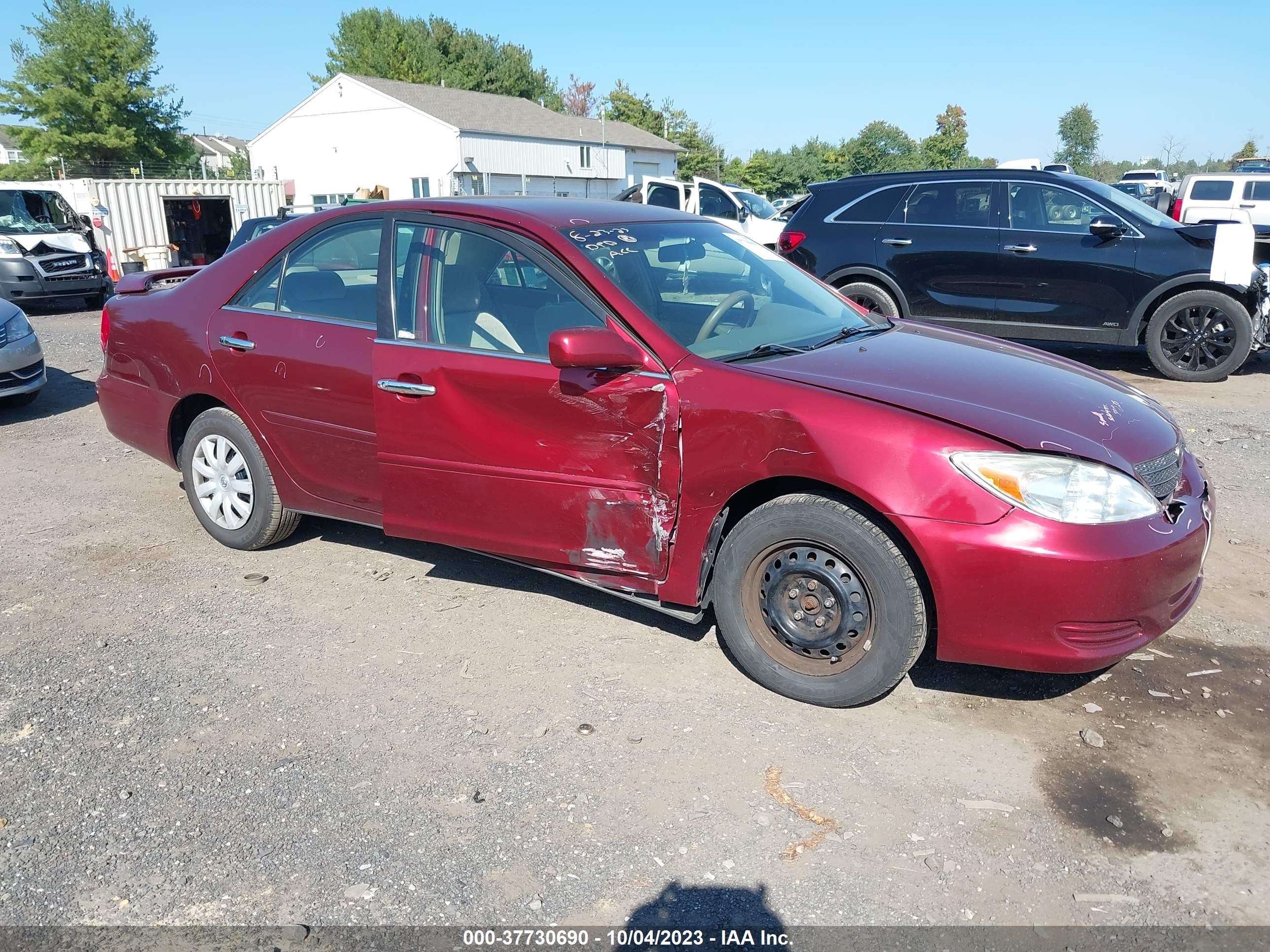 toyota camry 2004 4t1be32k94u297841