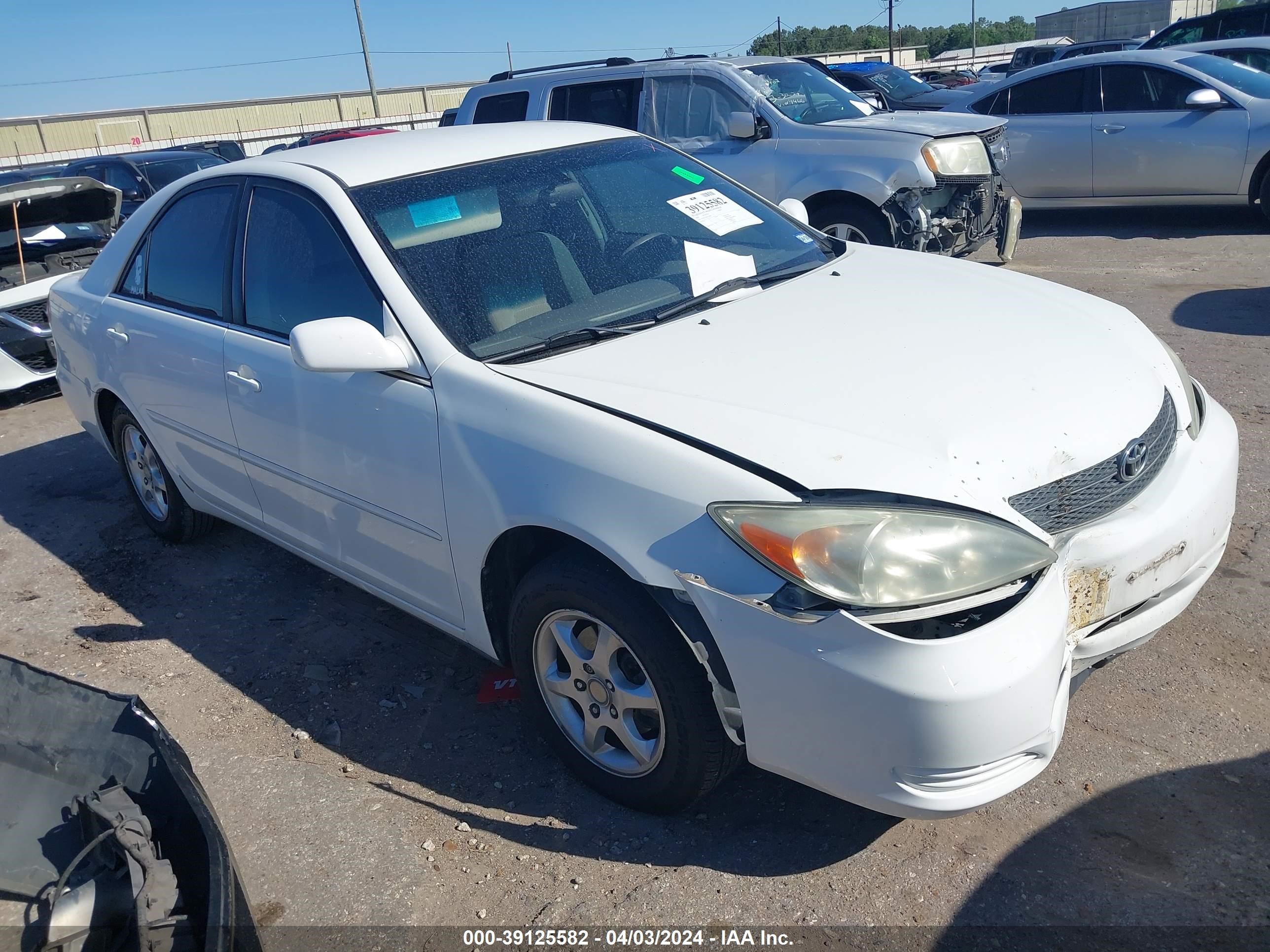 toyota camry 2004 4t1be32k94u314847