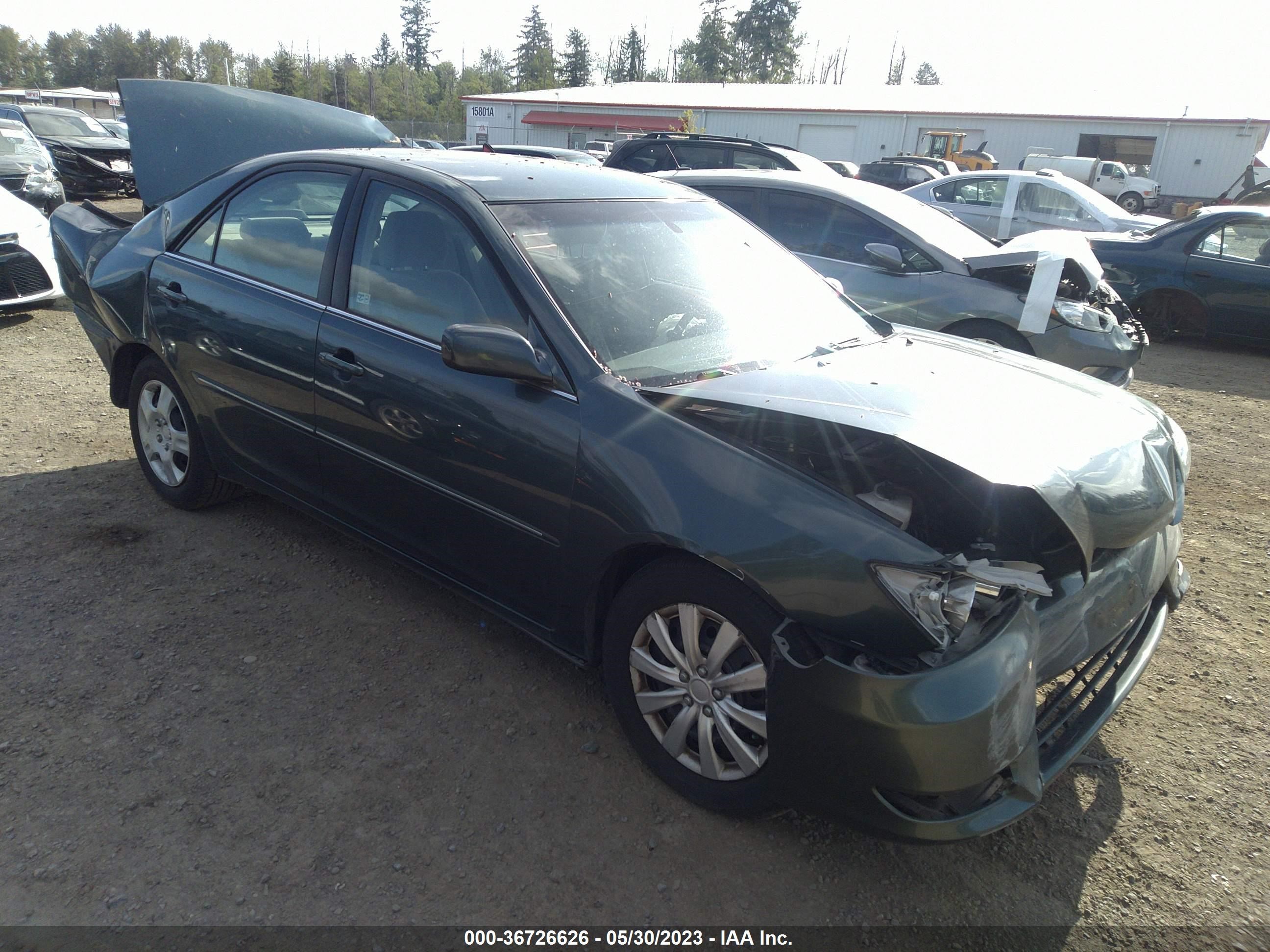 toyota camry 2005 4t1be32k95u089797