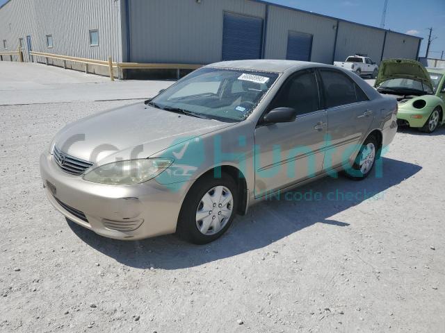 toyota camry le 2006 4t1be32k96u130866