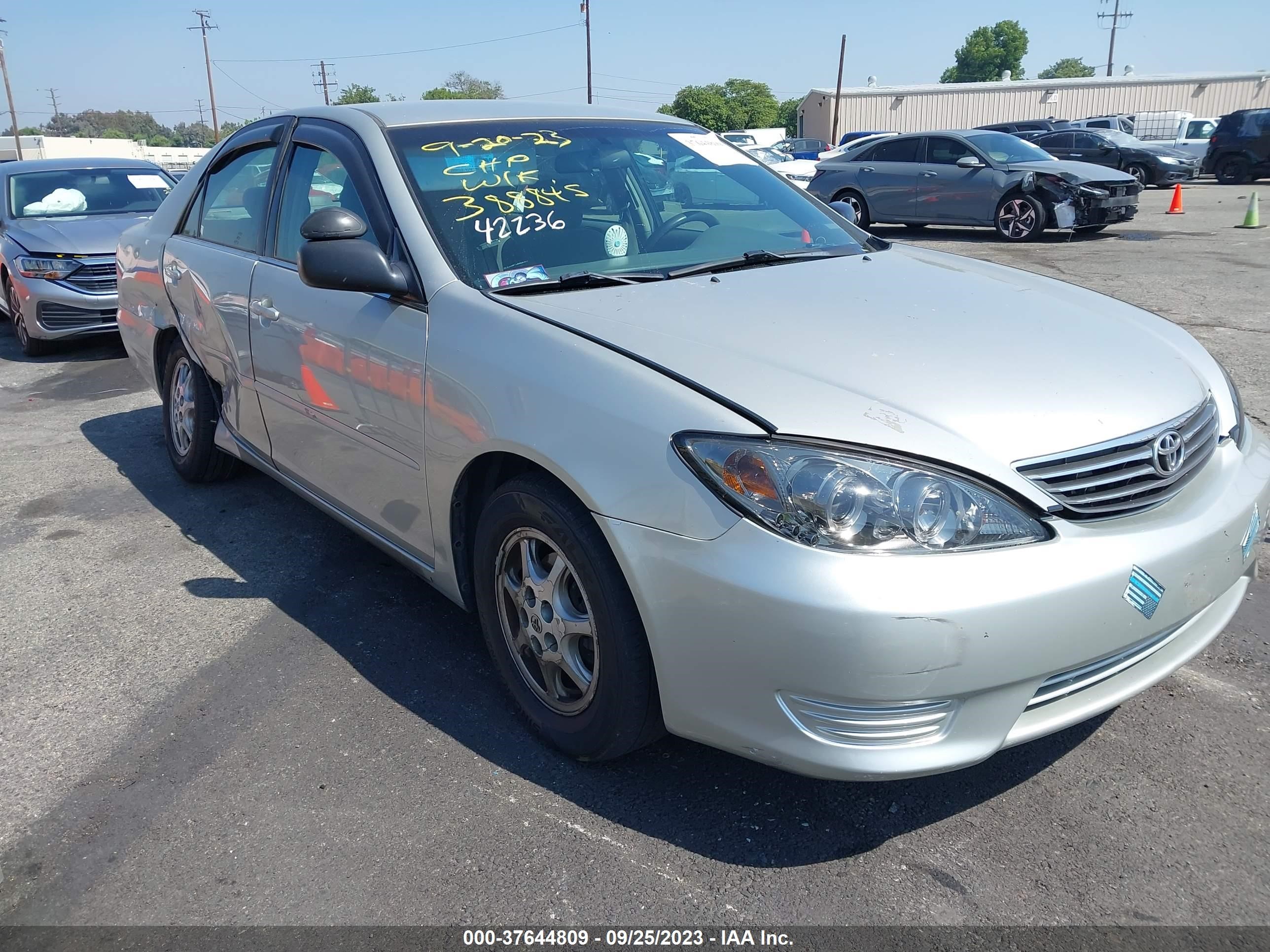 toyota camry 2006 4t1be32k96u164516