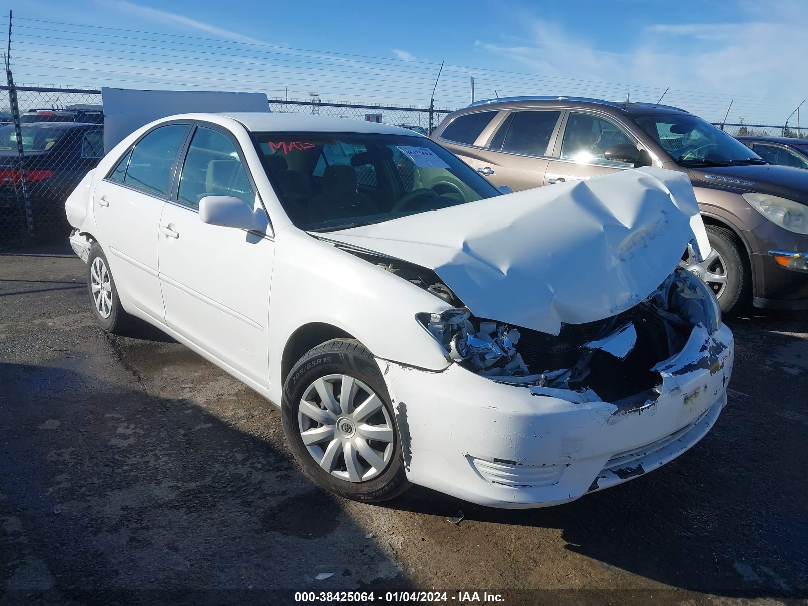 toyota camry 2006 4t1be32k96u692217