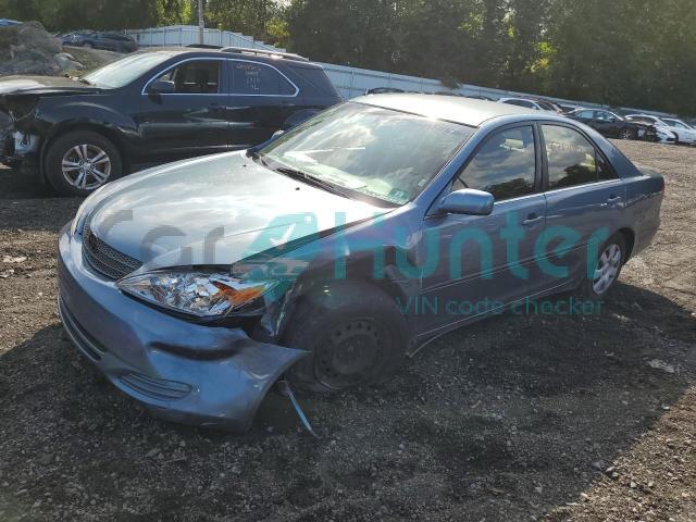 toyota camry le 2002 4t1be32kx2u511944