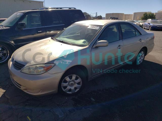 toyota camry le 2003 4t1be32kx3u642583