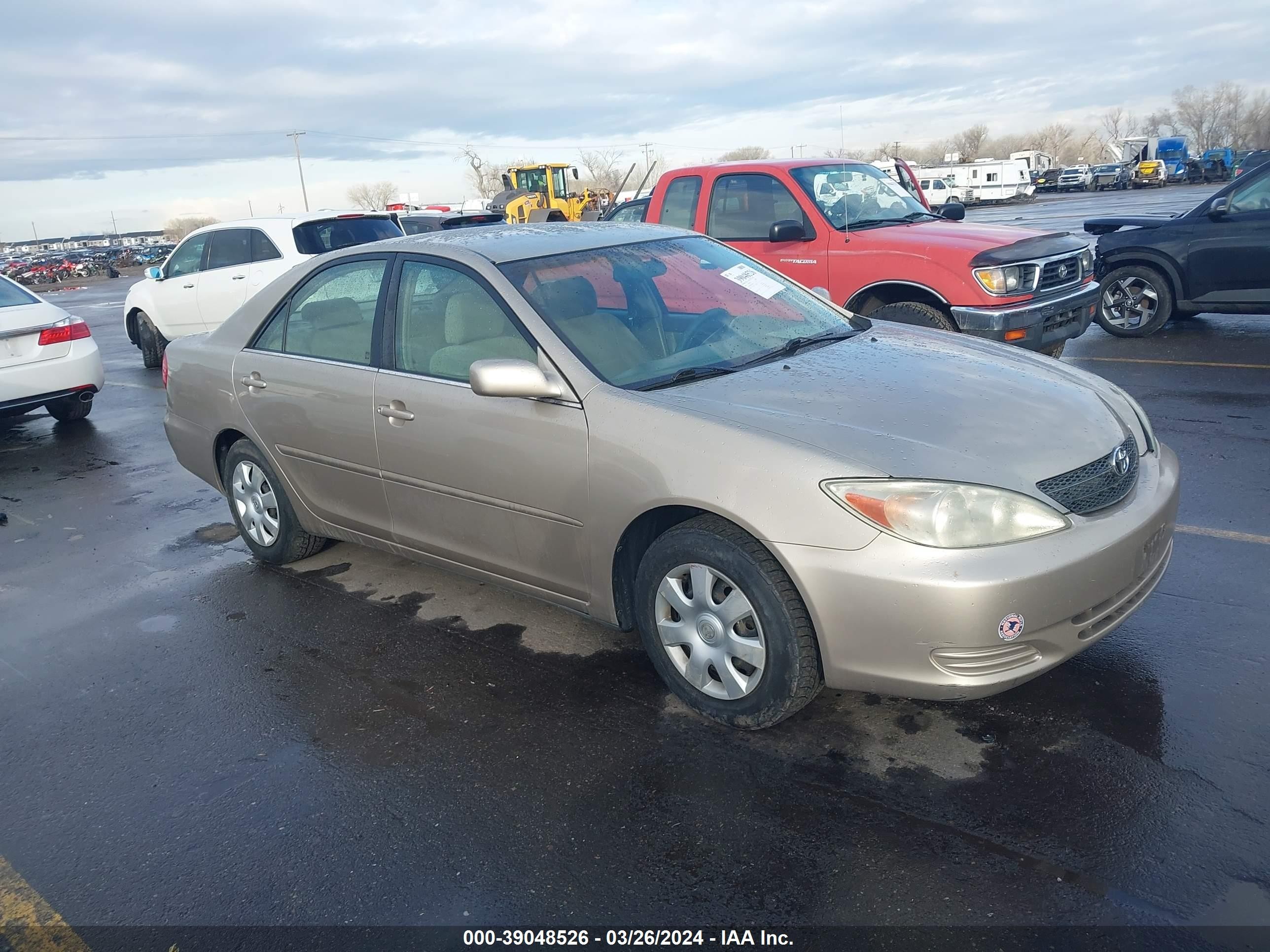 toyota camry 2003 4t1be32kx3u710395