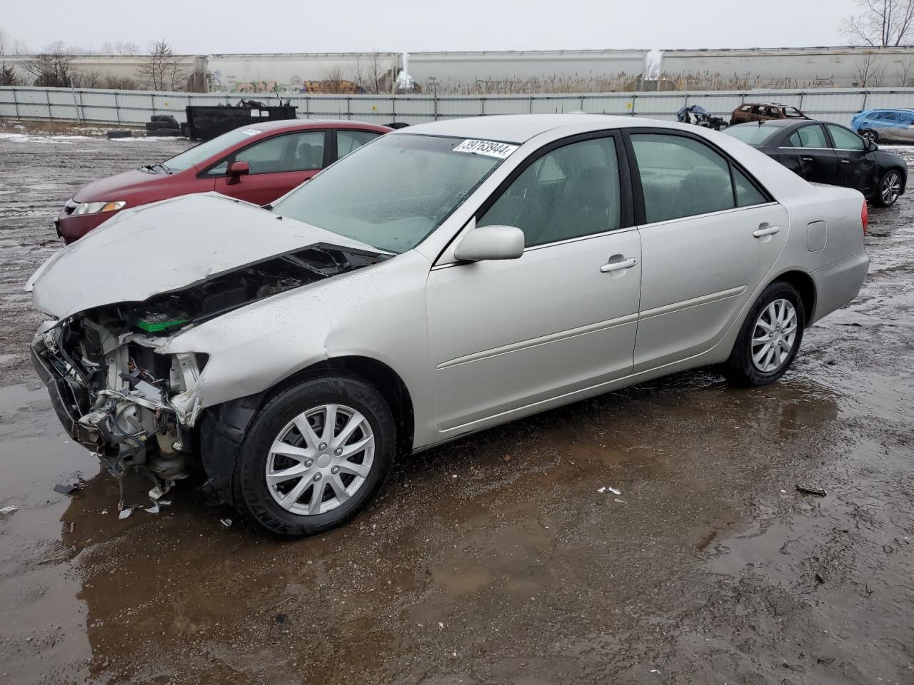 toyota camry 2004 4t1be32kx4u349901