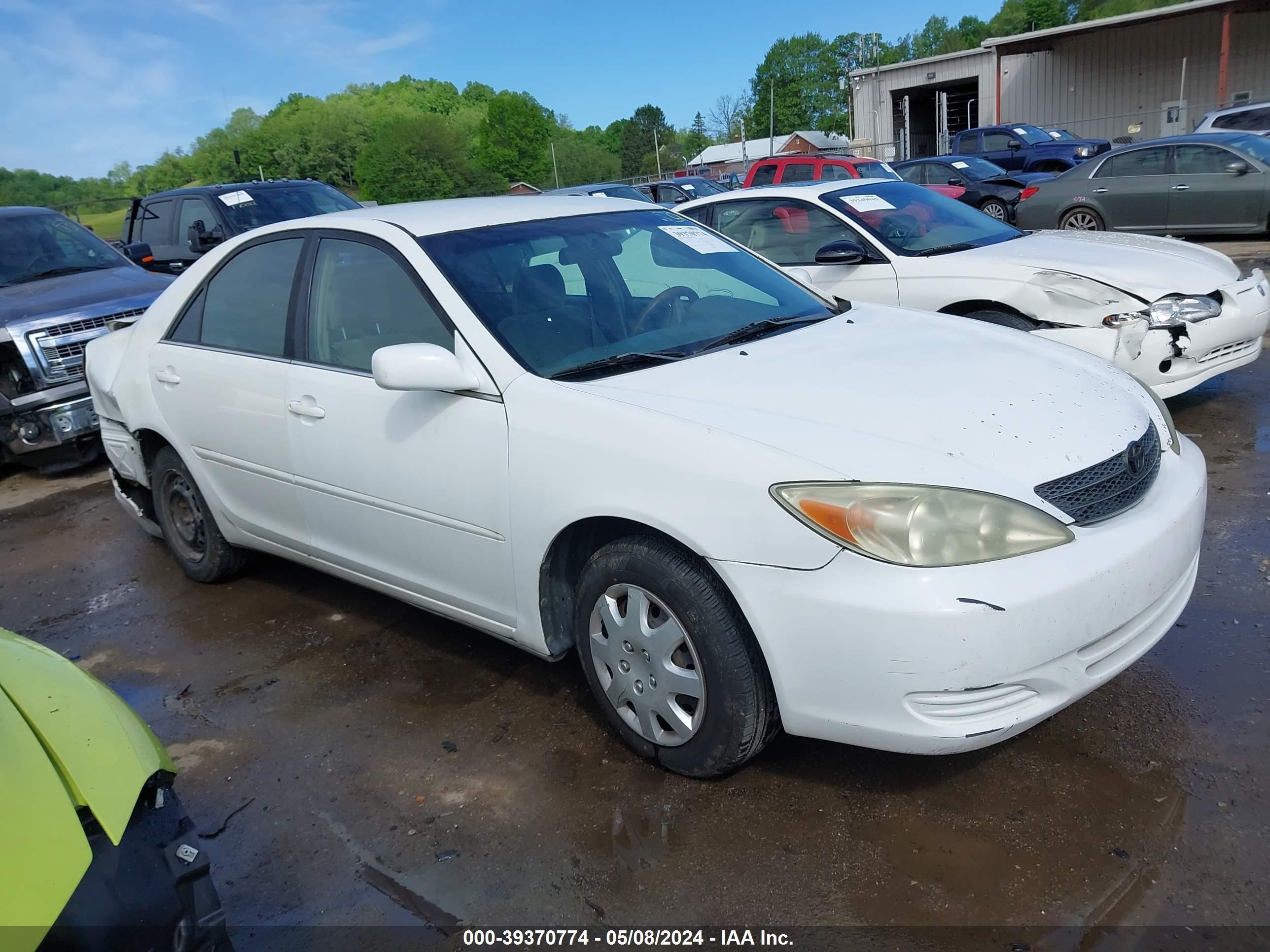 toyota camry 2004 4t1be32kx4u357559