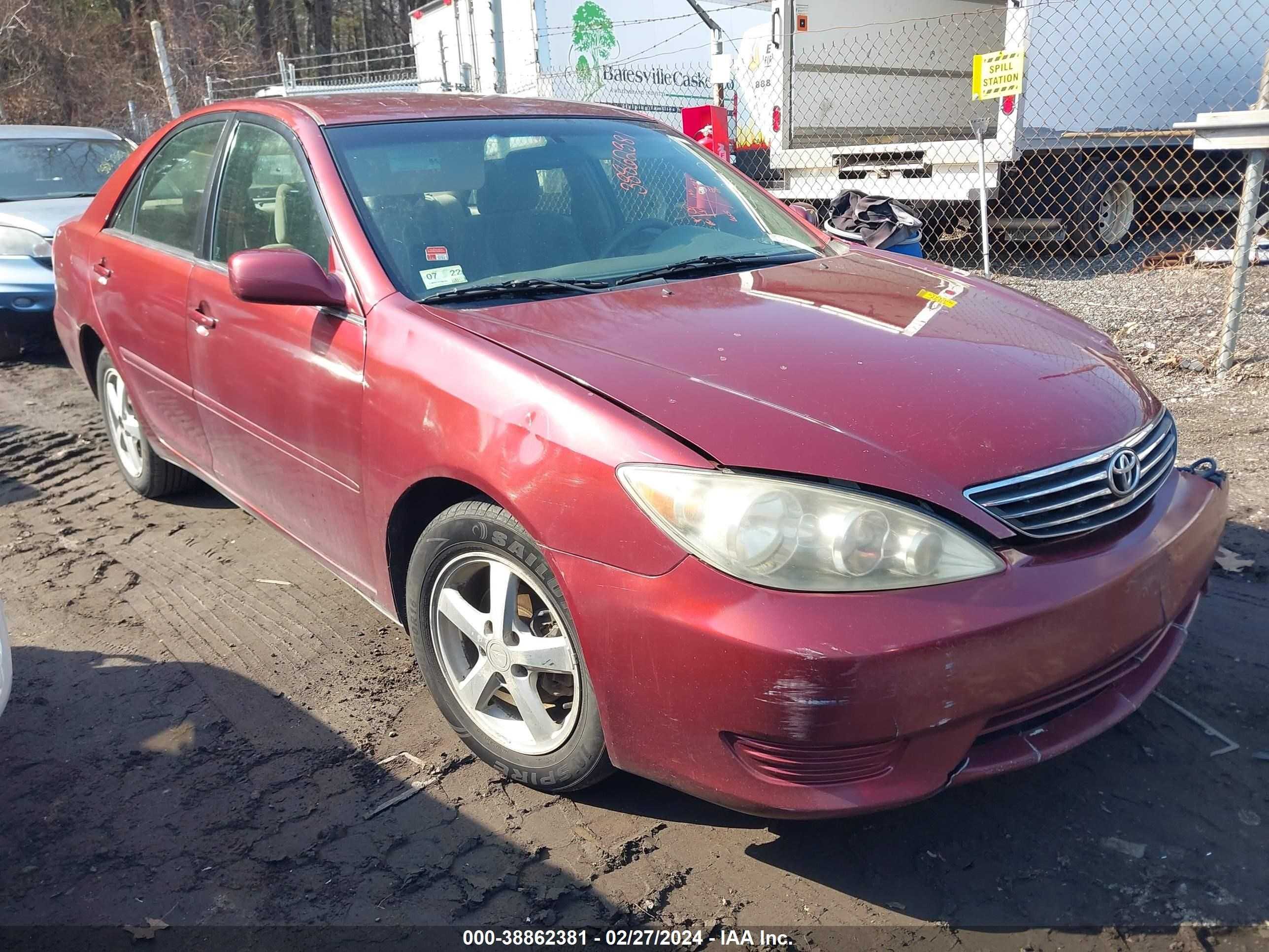 toyota camry 2005 4t1be32kx5u096290