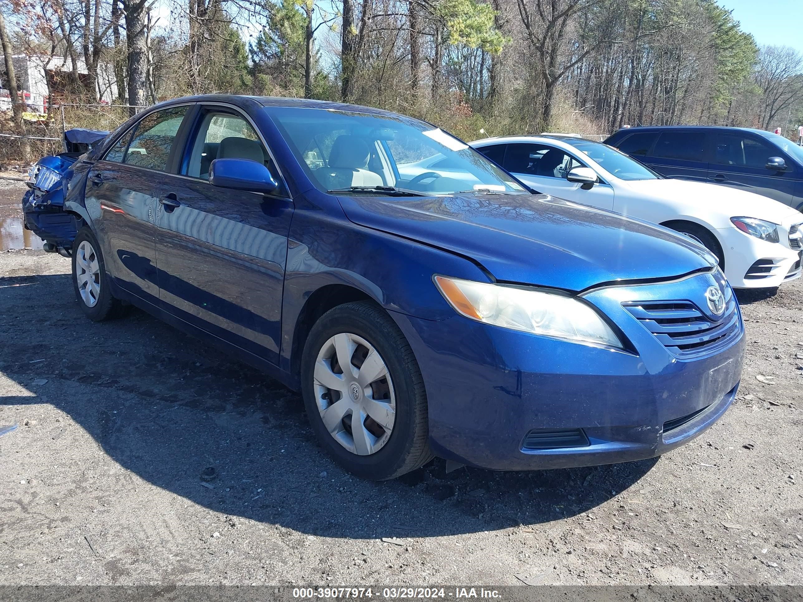 toyota camry 2007 4t1be46k07u025750