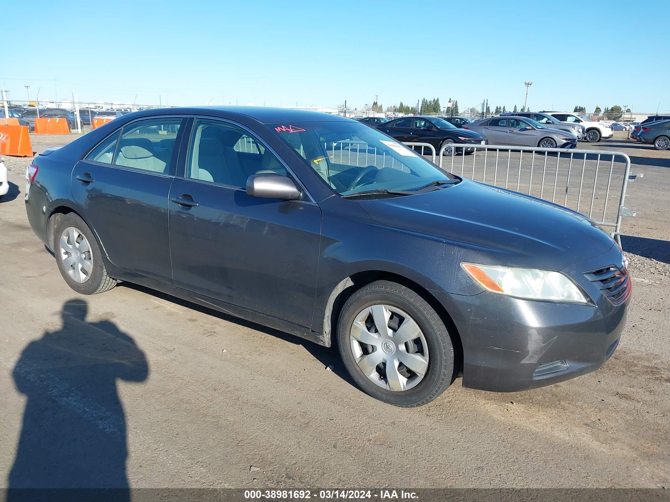 toyota camry 2007 4t1be46k07u114766