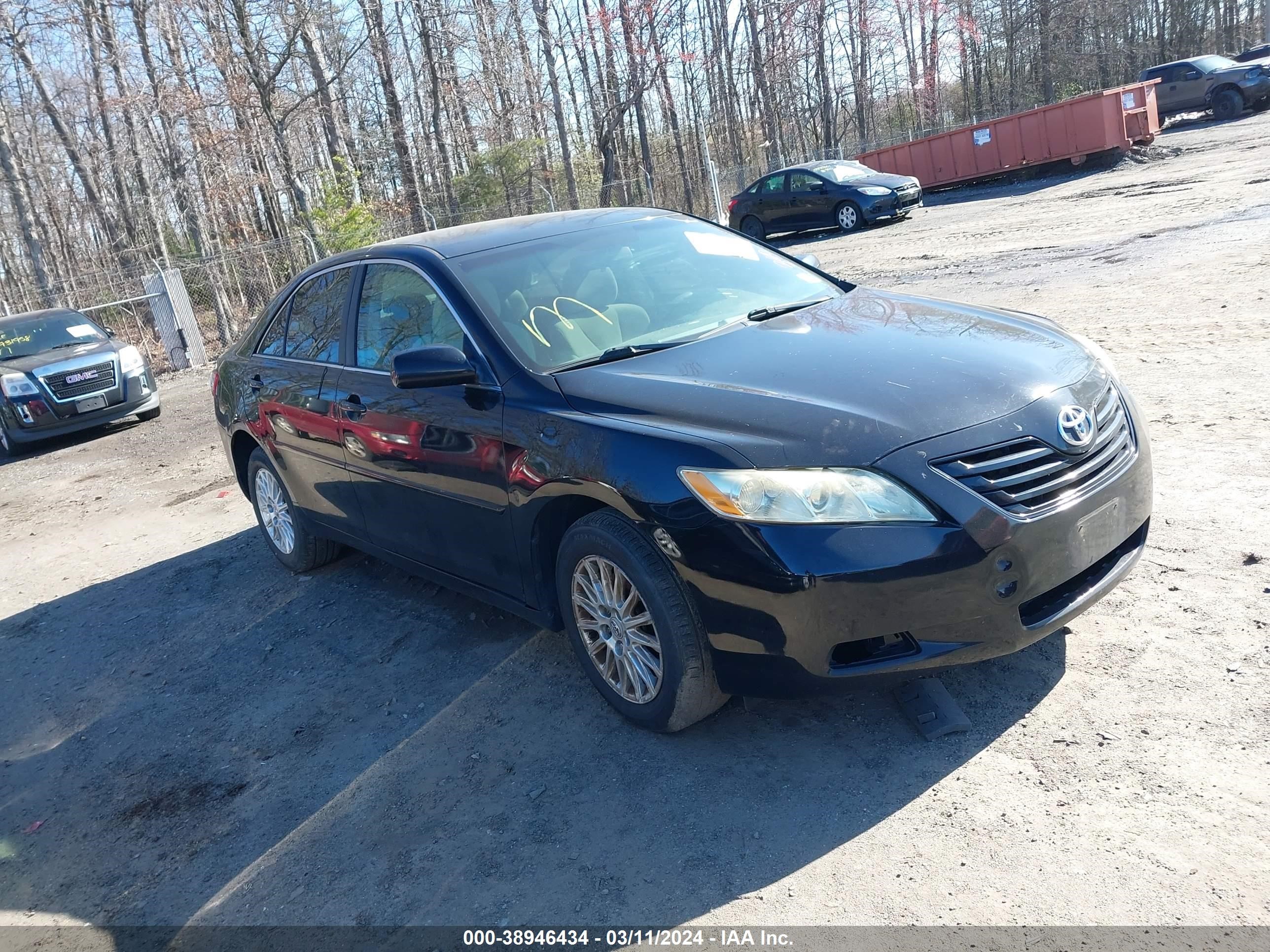 toyota camry 2007 4t1be46k07u157195