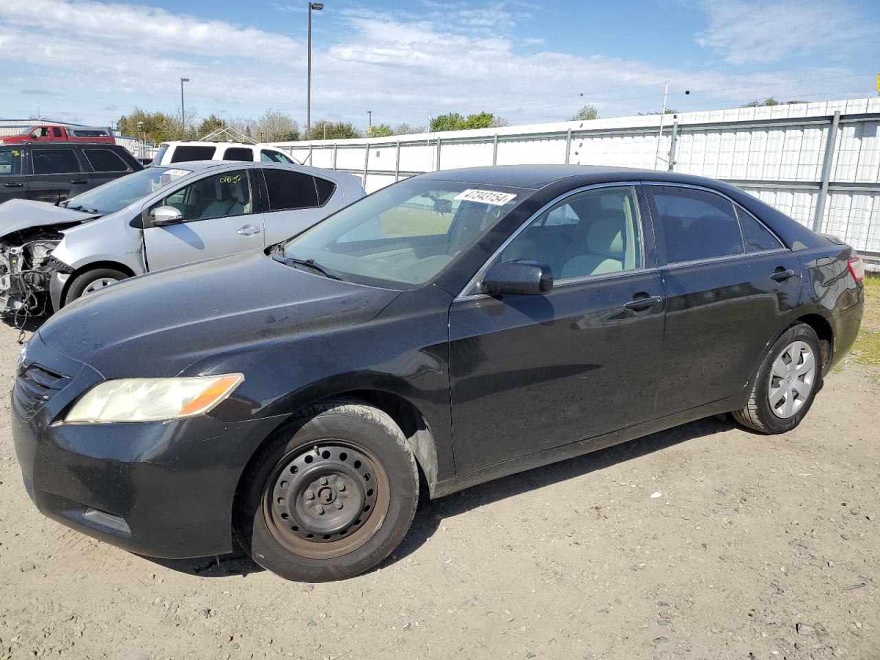 toyota camry 2007 4t1be46k07u531367