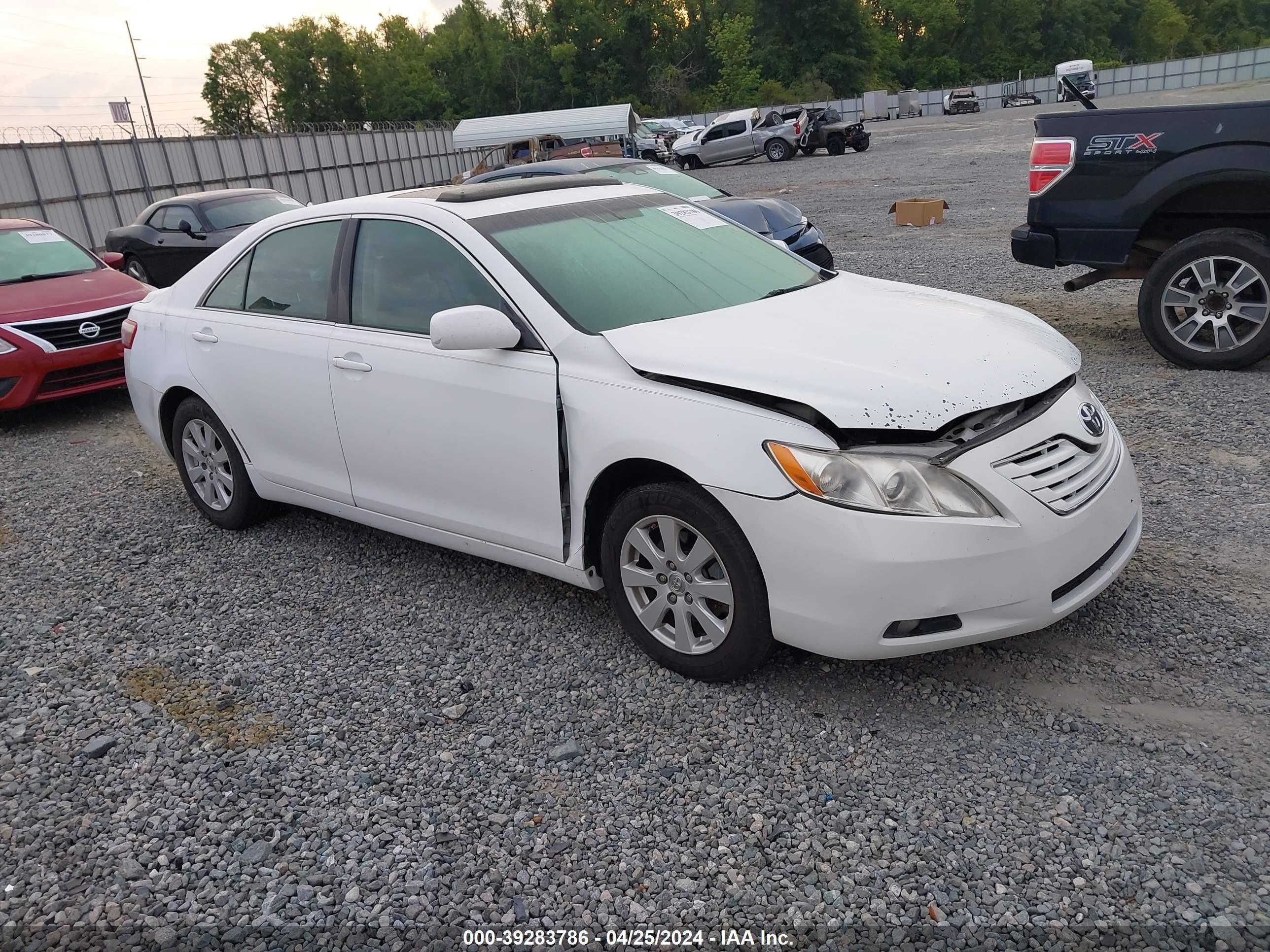 toyota camry 2007 4t1be46k07u592248