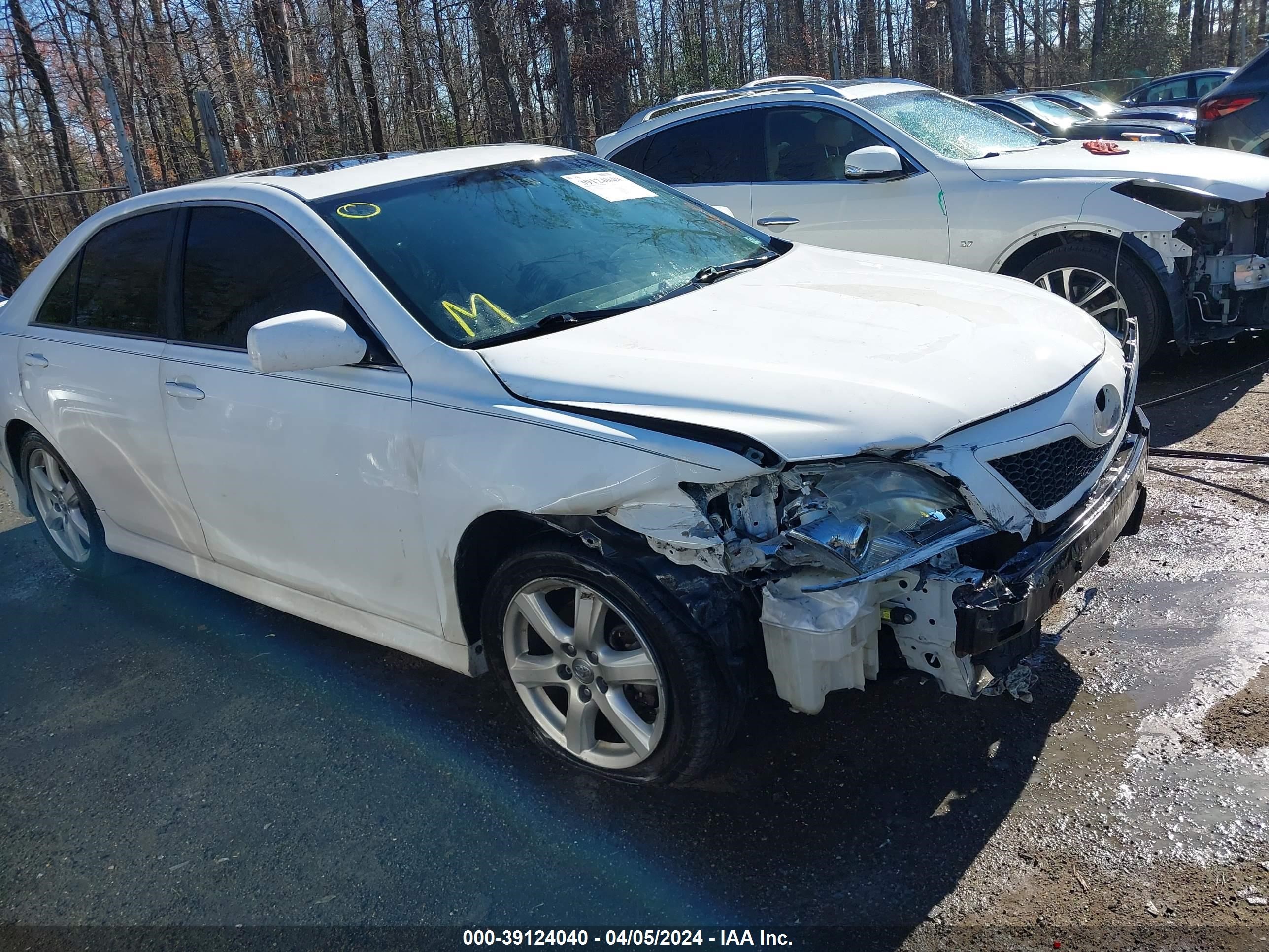 toyota camry 2009 4t1be46k09u805332