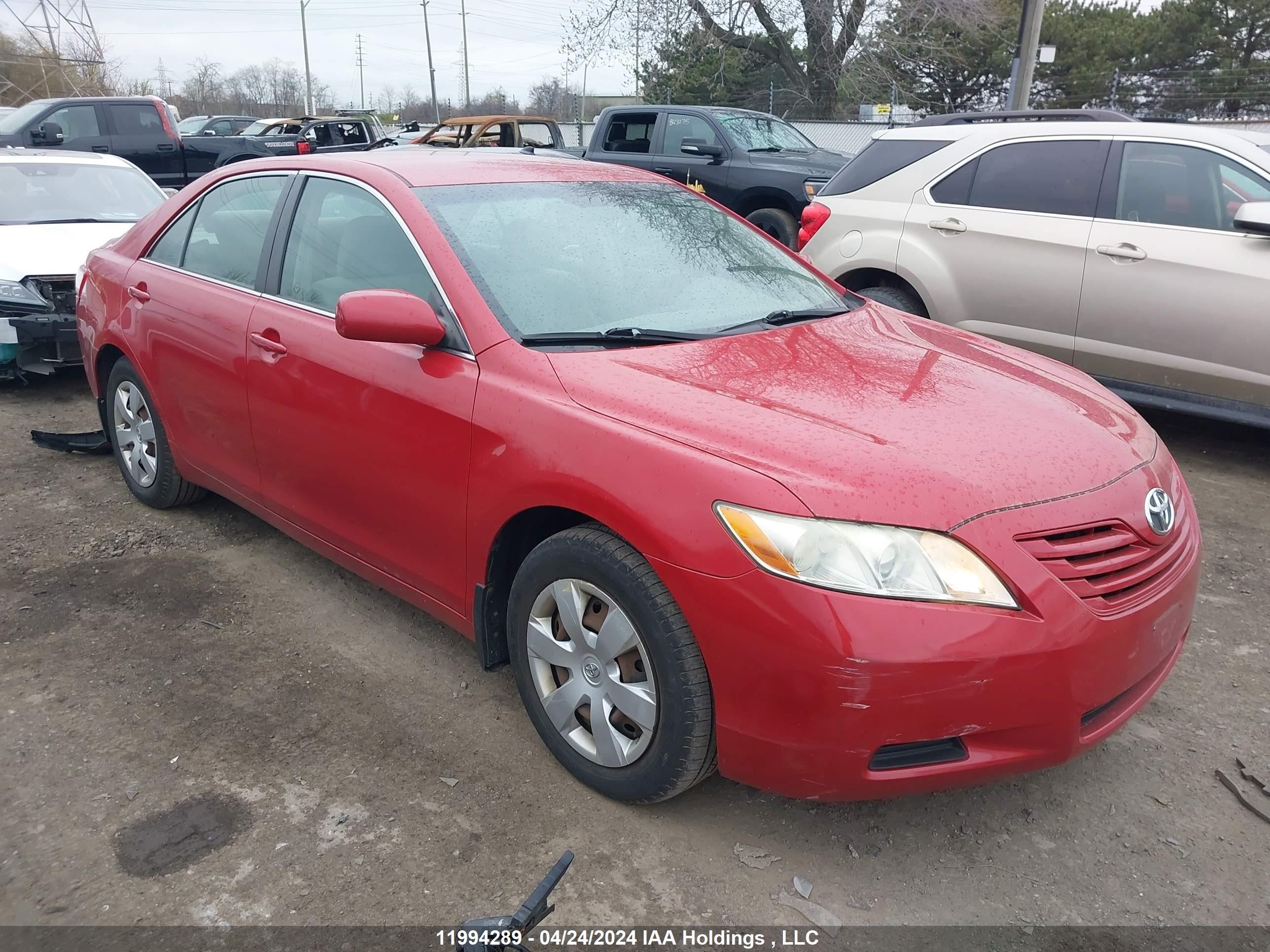 toyota camry 2007 4t1be46k17u025756