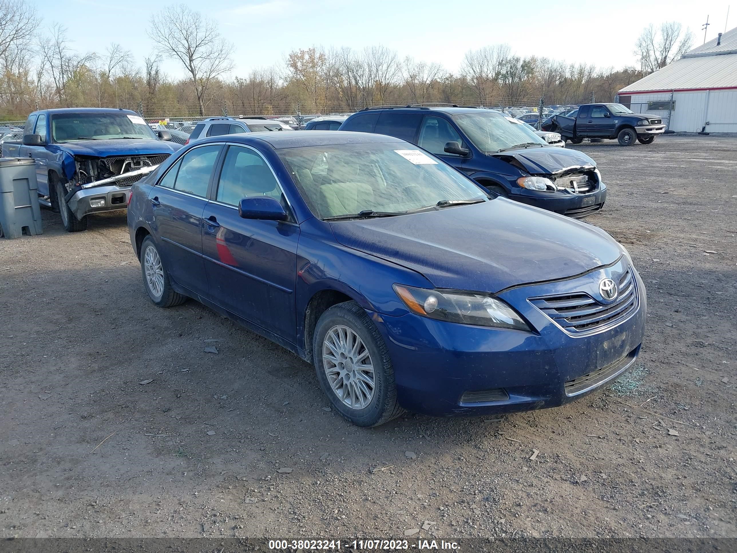 toyota camry 2007 4t1be46k17u026373