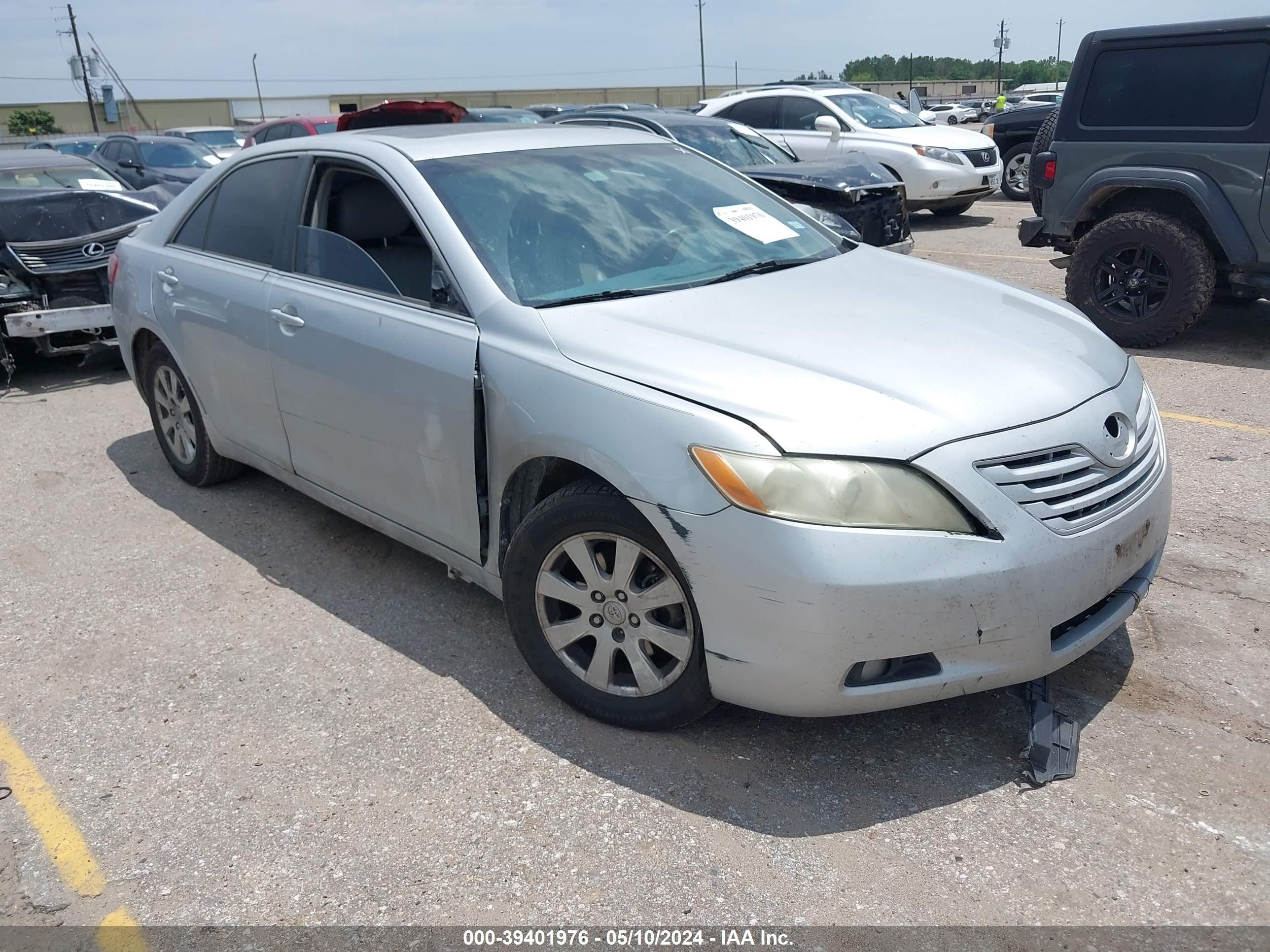 toyota camry 2007 4t1be46k17u094950