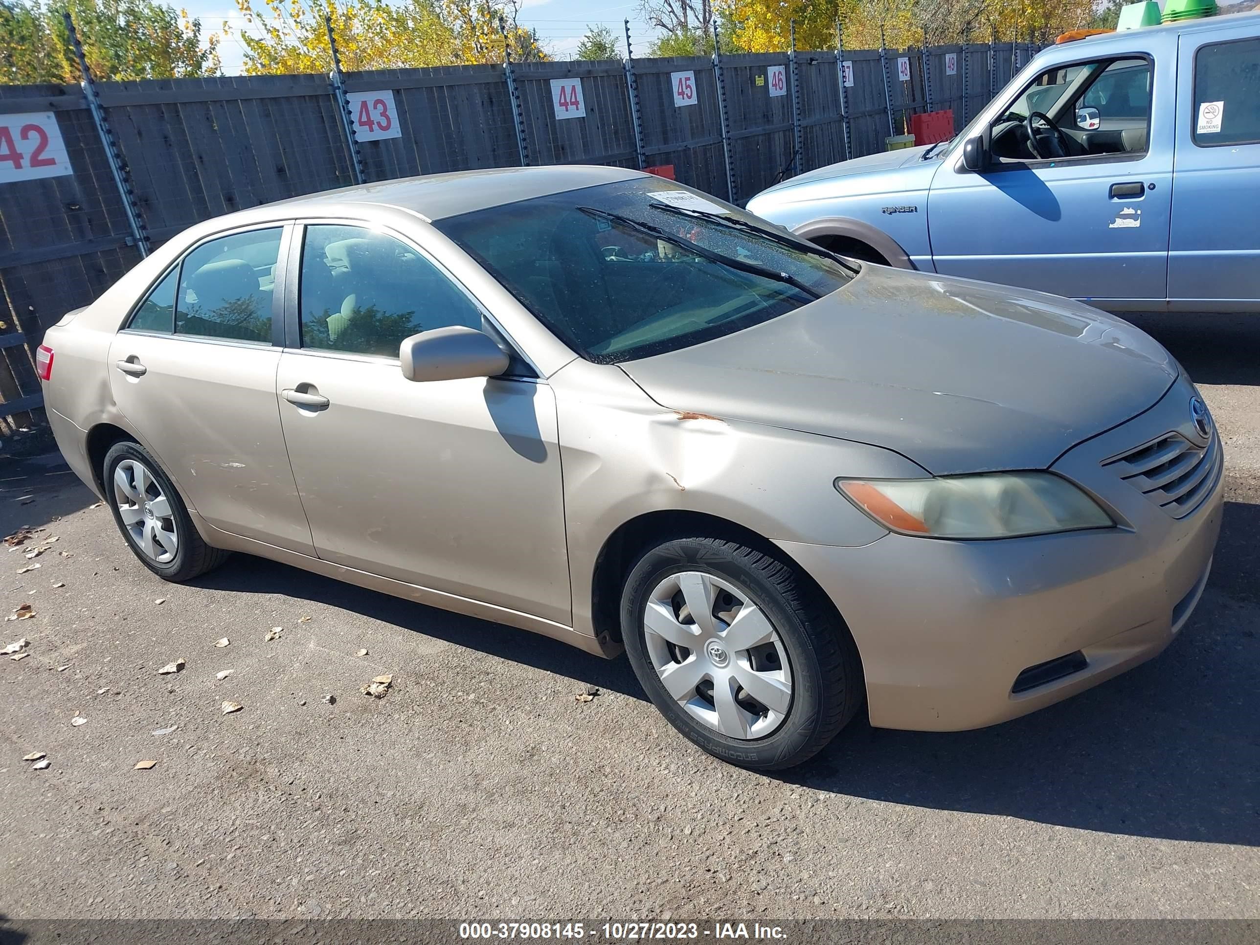 toyota camry 2007 4t1be46k17u104652