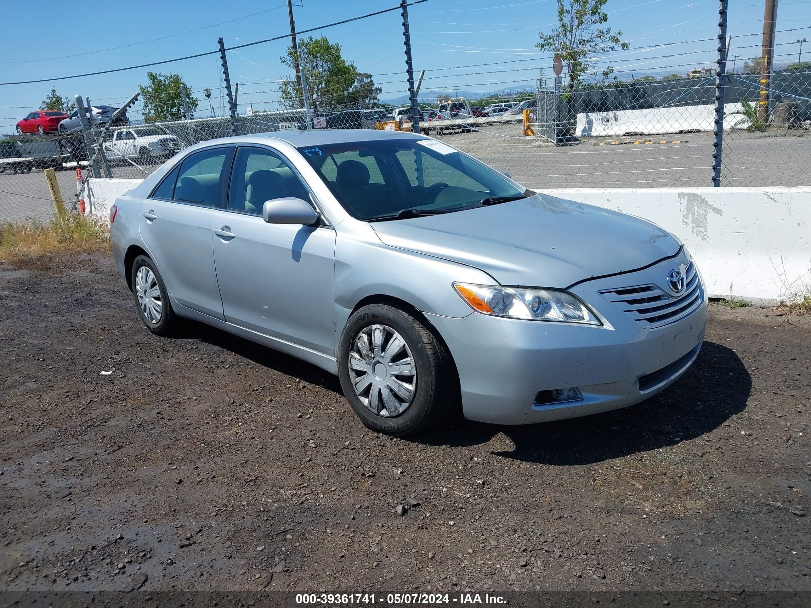 toyota camry 2007 4t1be46k17u123461