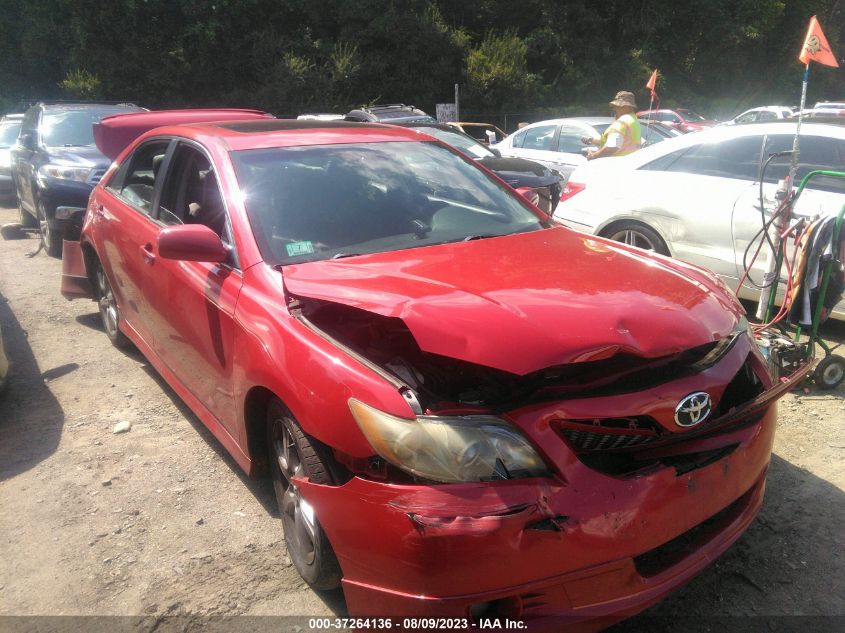 toyota camry 2007 4t1be46k17u130782