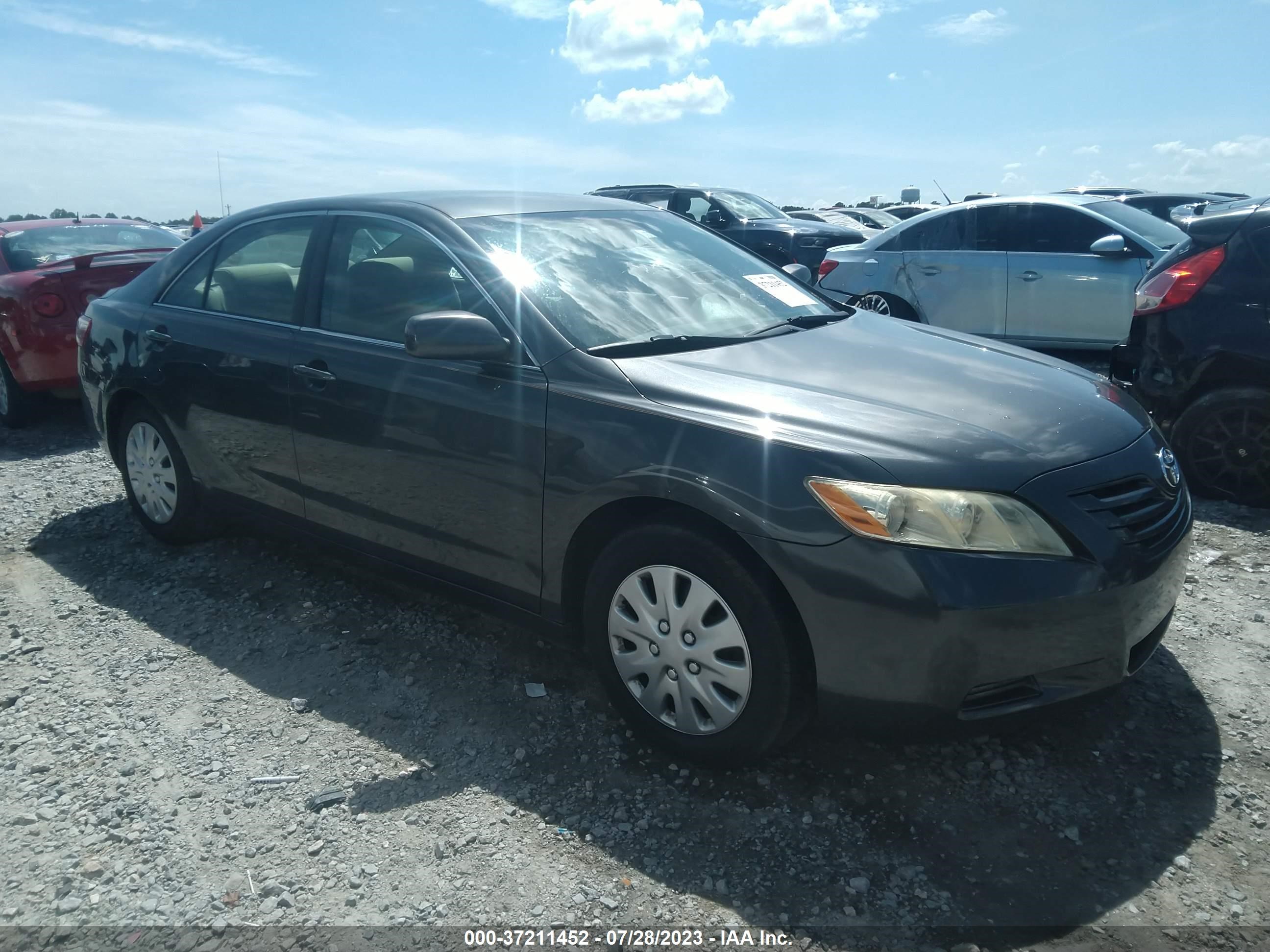 toyota camry 2007 4t1be46k17u521771