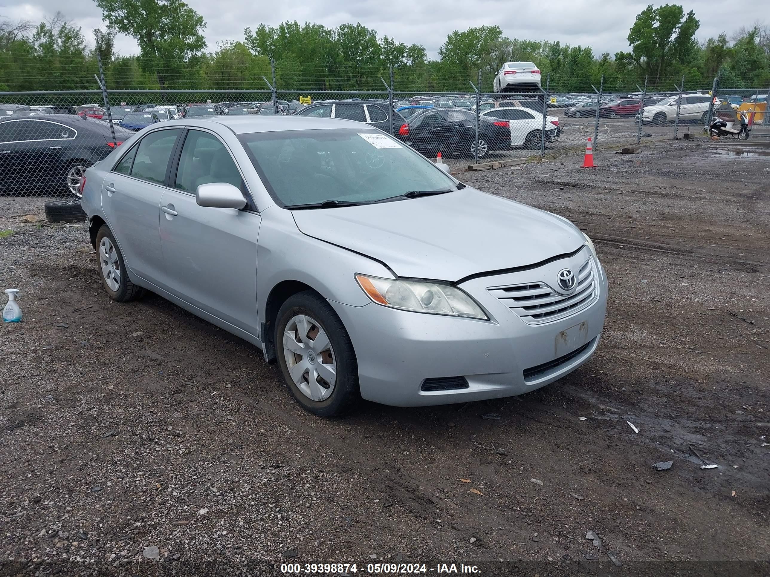 toyota camry 2007 4t1be46k17u562837