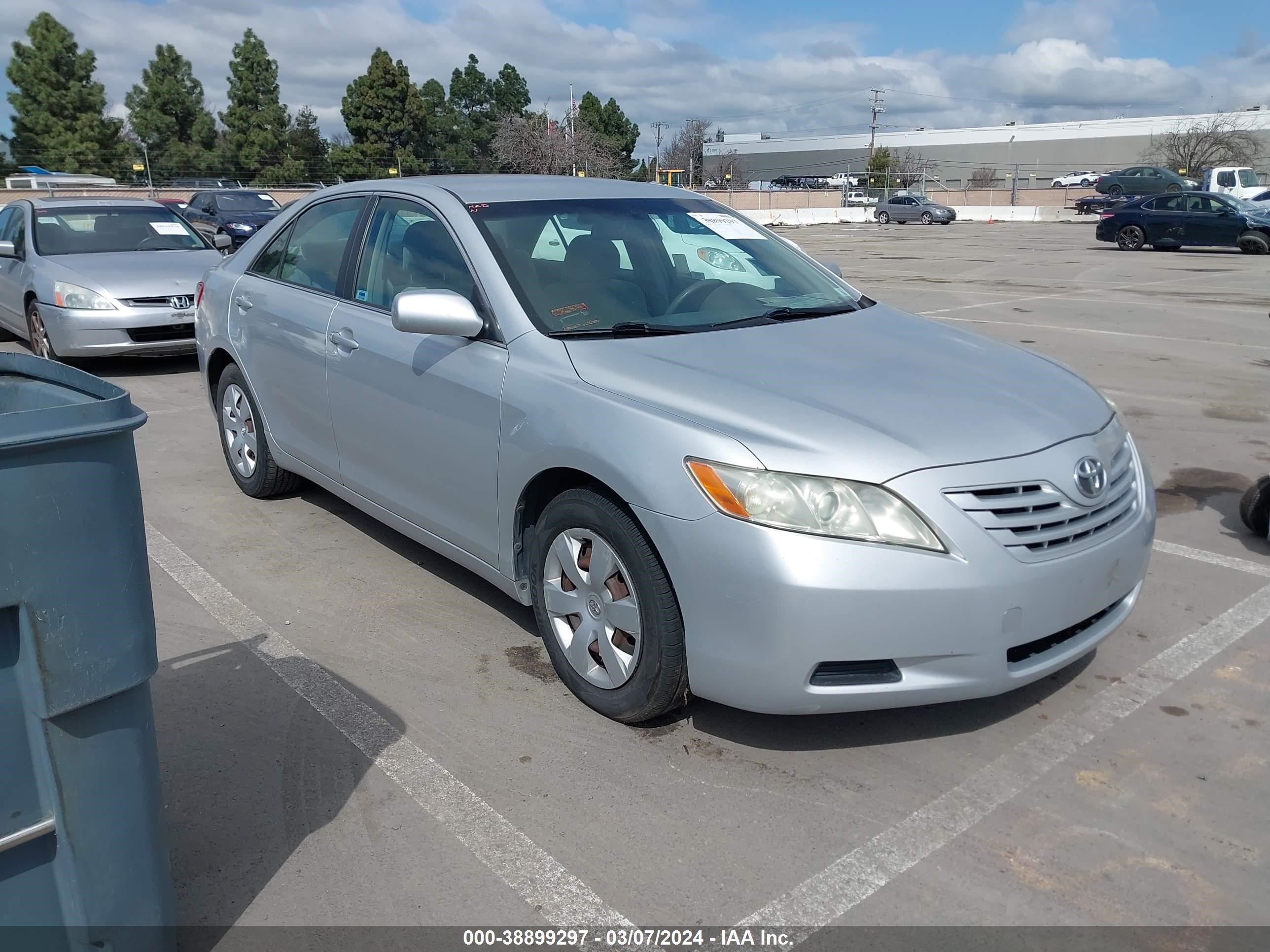 toyota camry 2007 4t1be46k17u590637