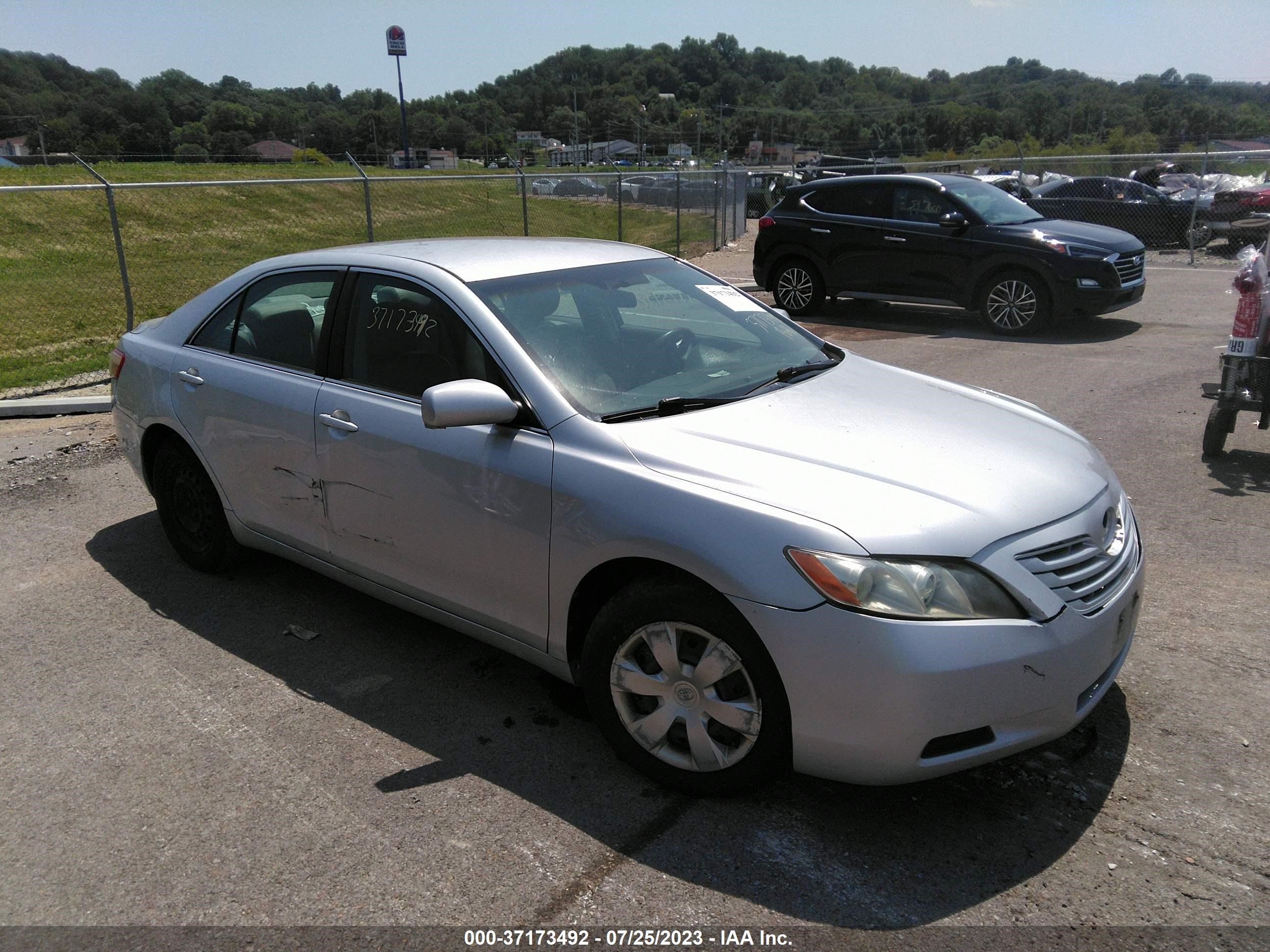 toyota camry 2007 4t1be46k17u619540