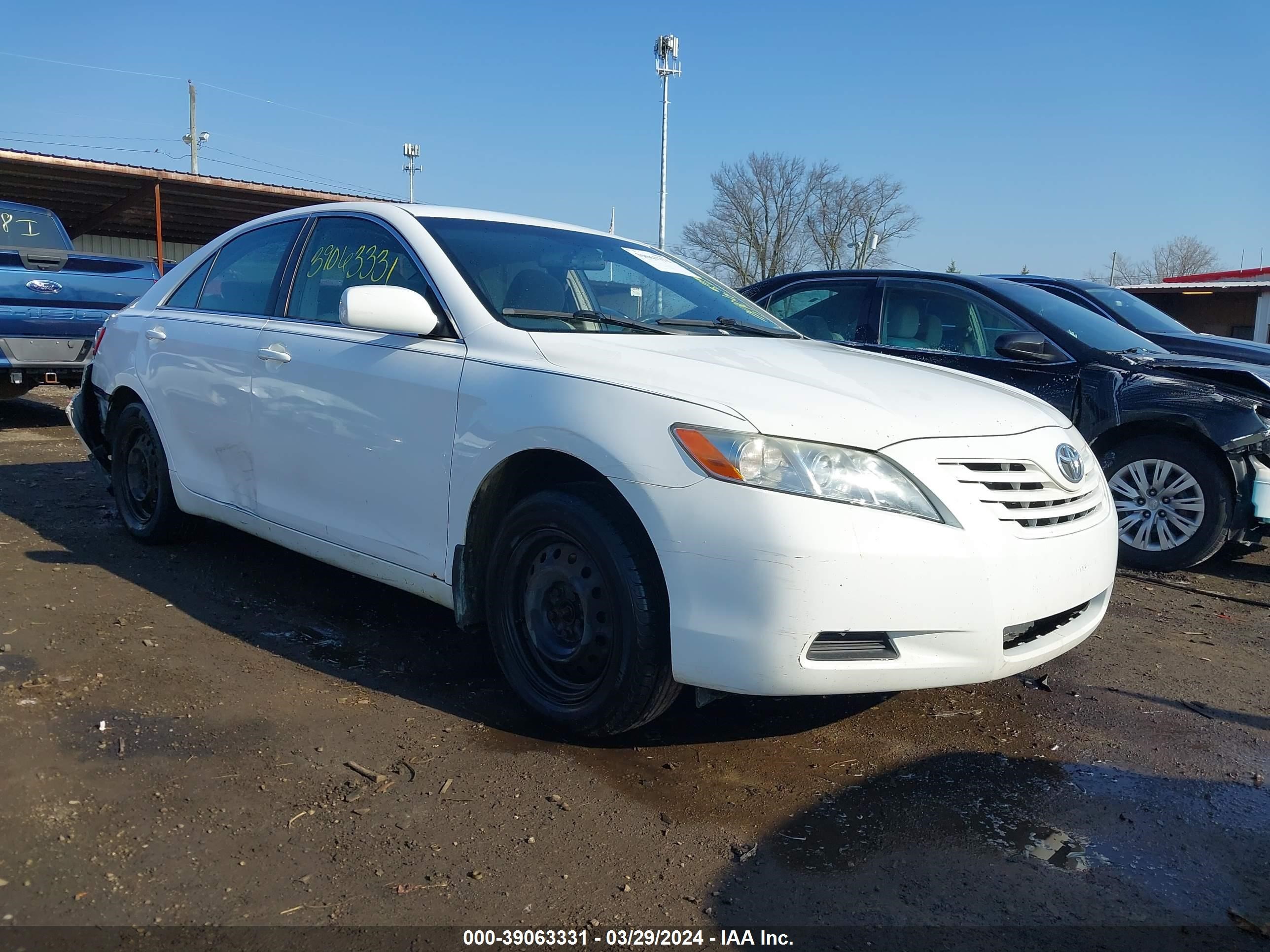 toyota camry 2007 4t1be46k17u665532