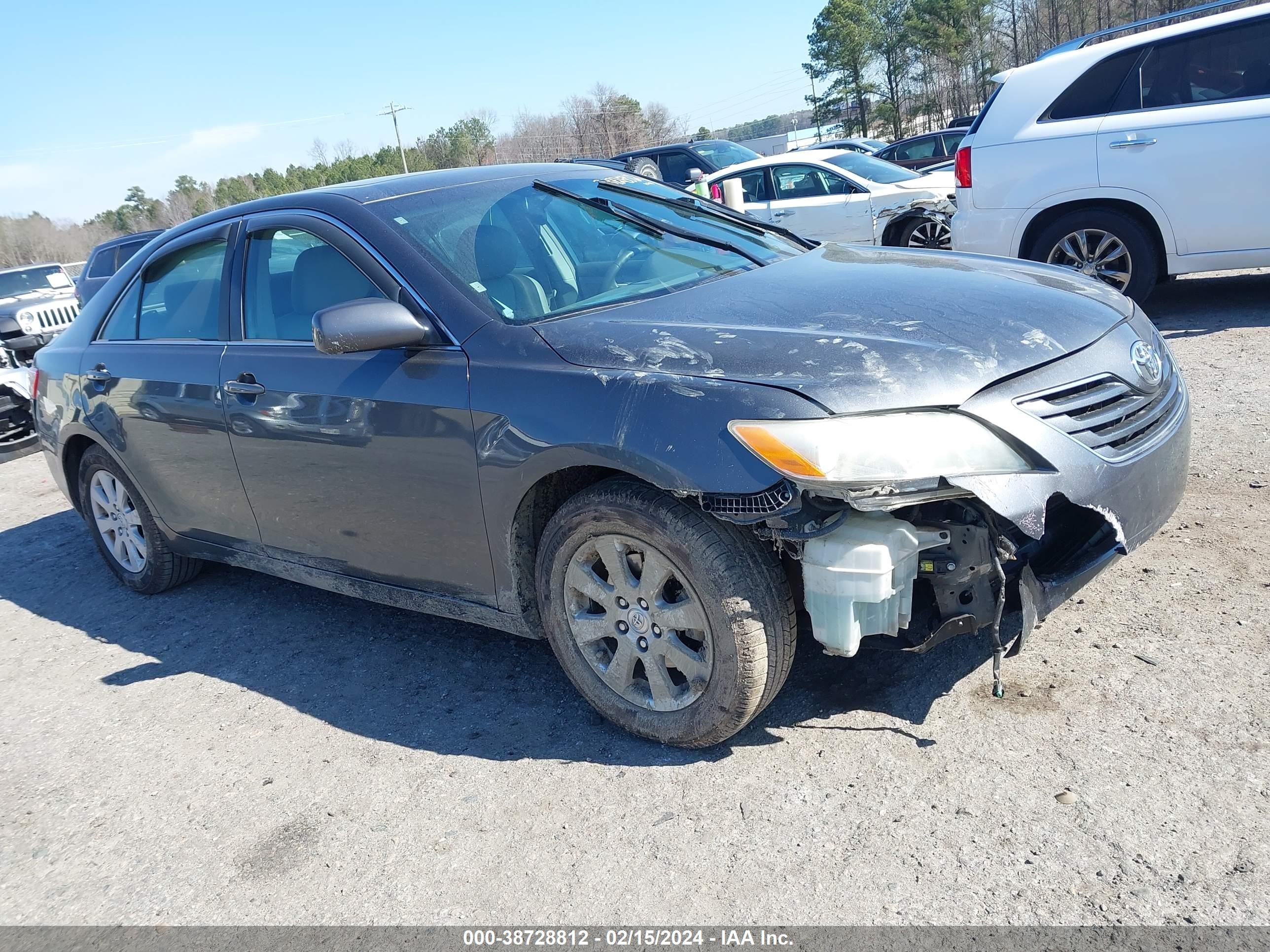 toyota camry 2007 4t1be46k17u710419