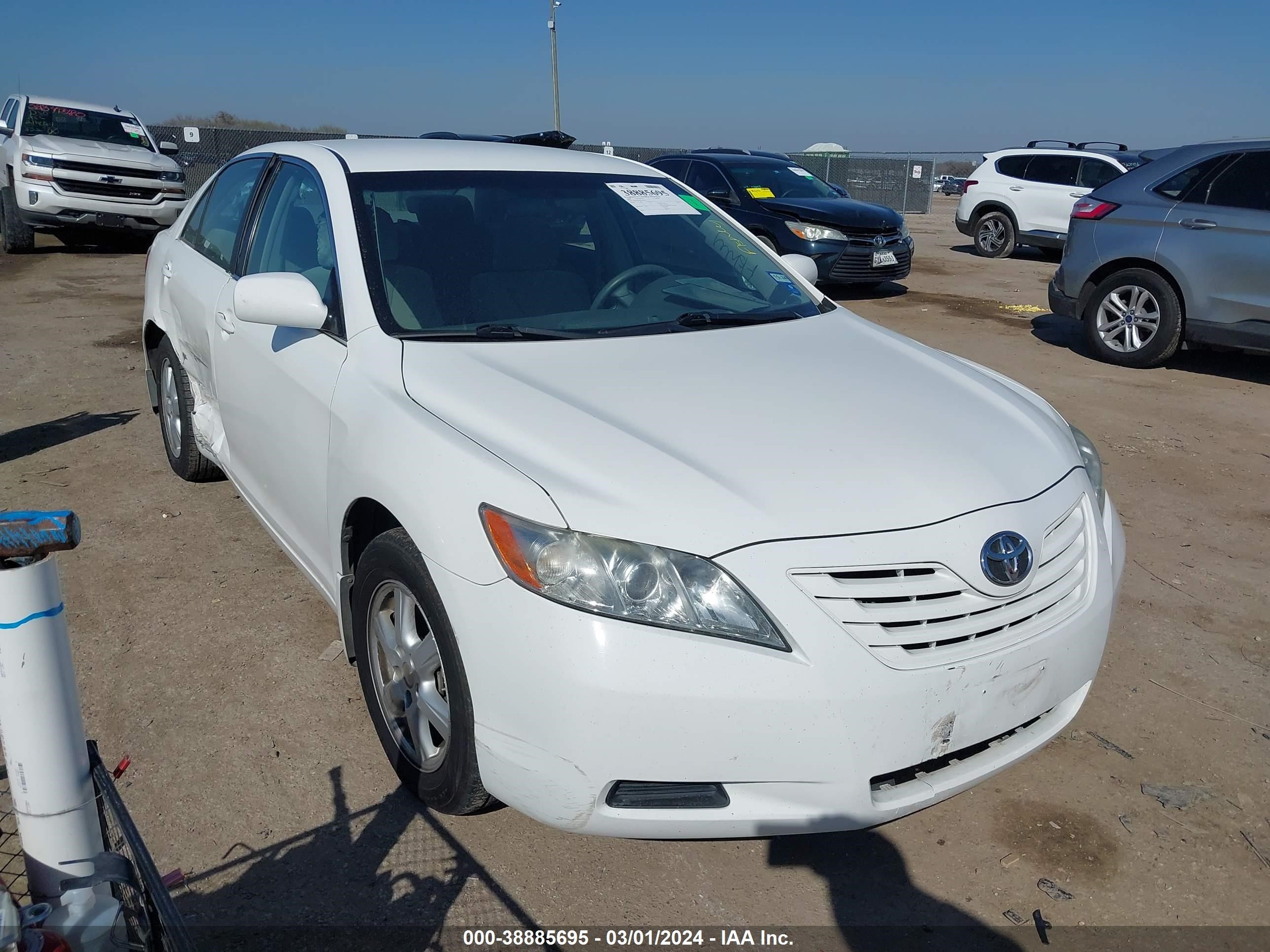 toyota camry 2008 4t1be46k18u763199