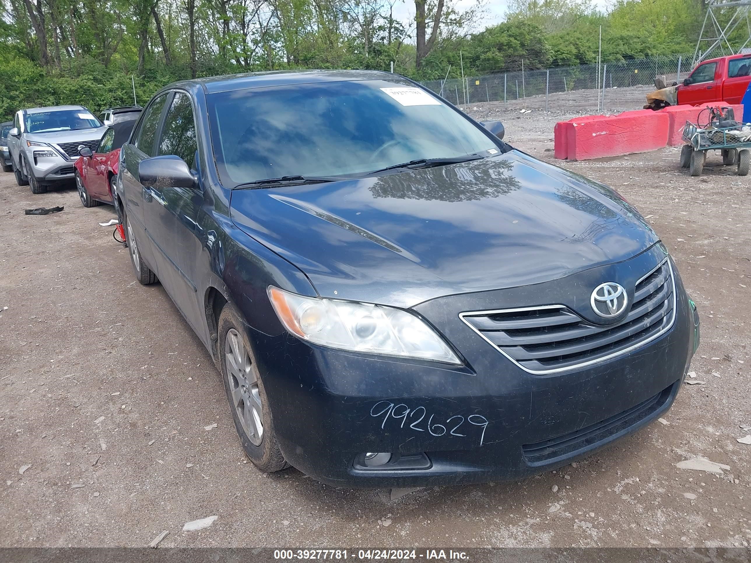 toyota camry 2007 4t1be46k27u050522