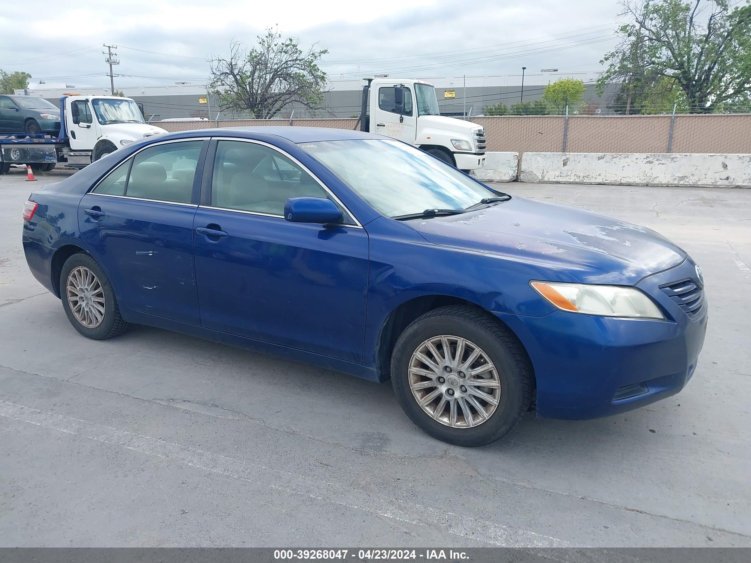 toyota camry 2007 4t1be46k27u098635