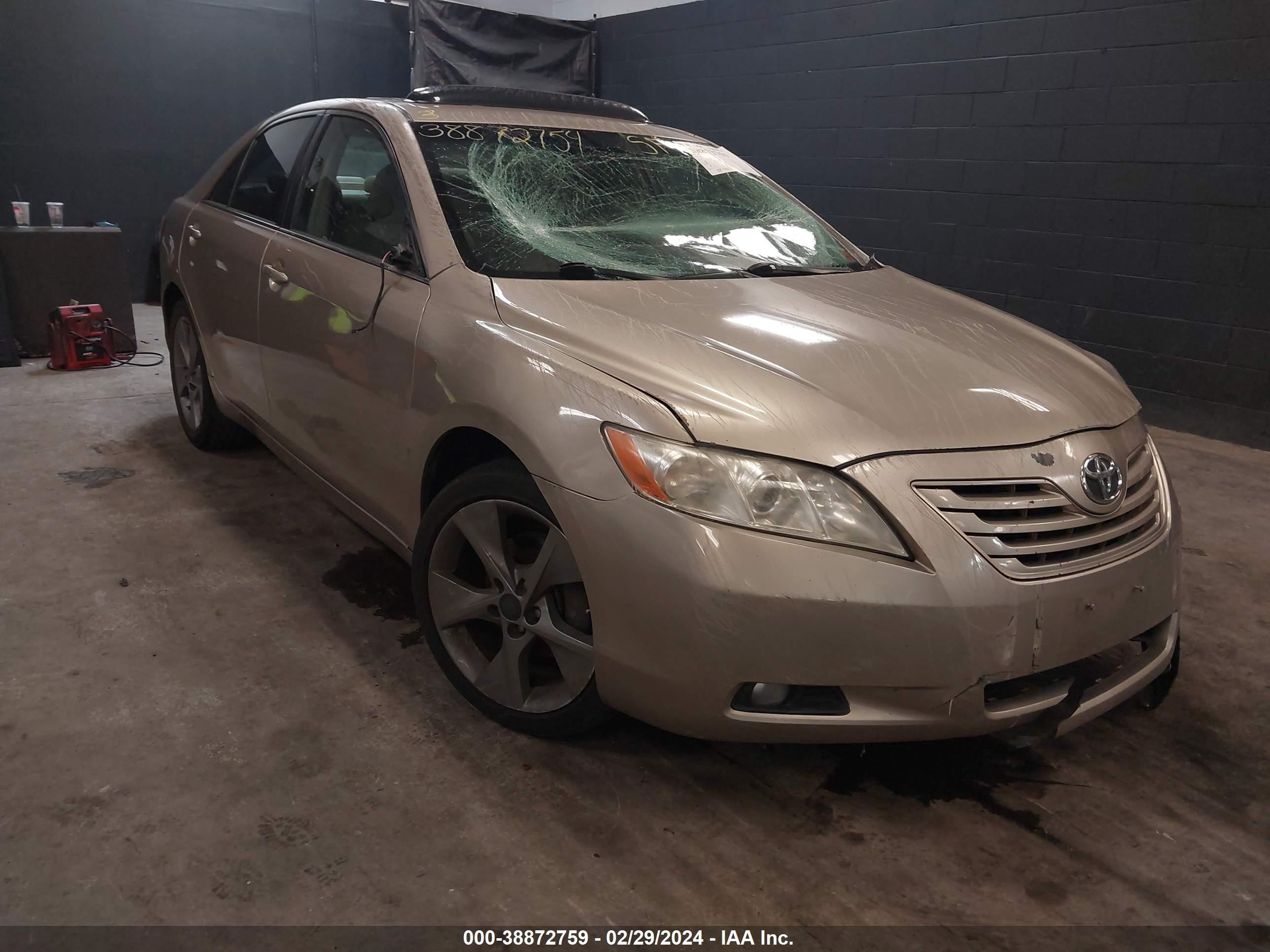 toyota camry 2007 4t1be46k27u098828