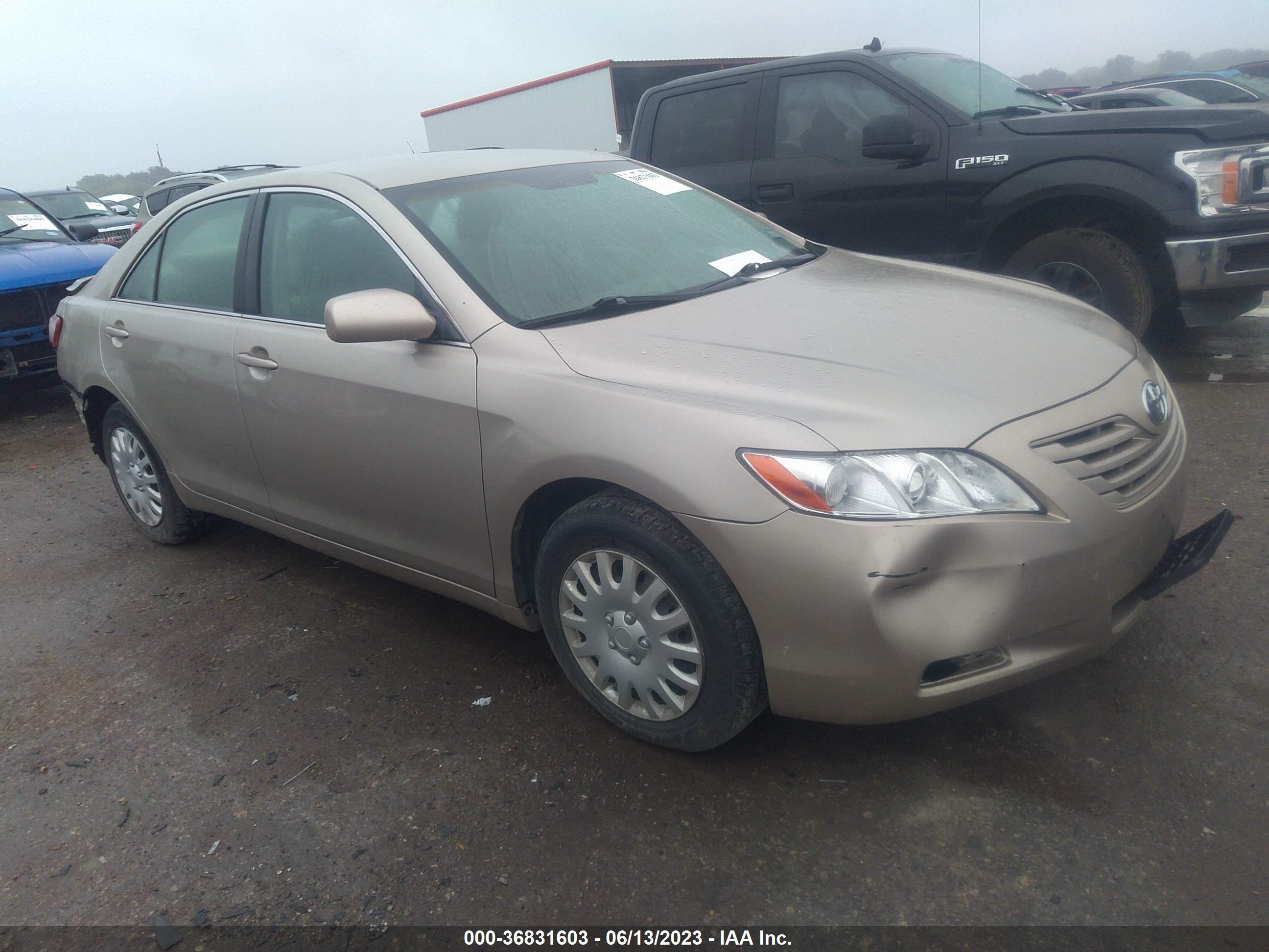 toyota camry 2007 4t1be46k27u151379