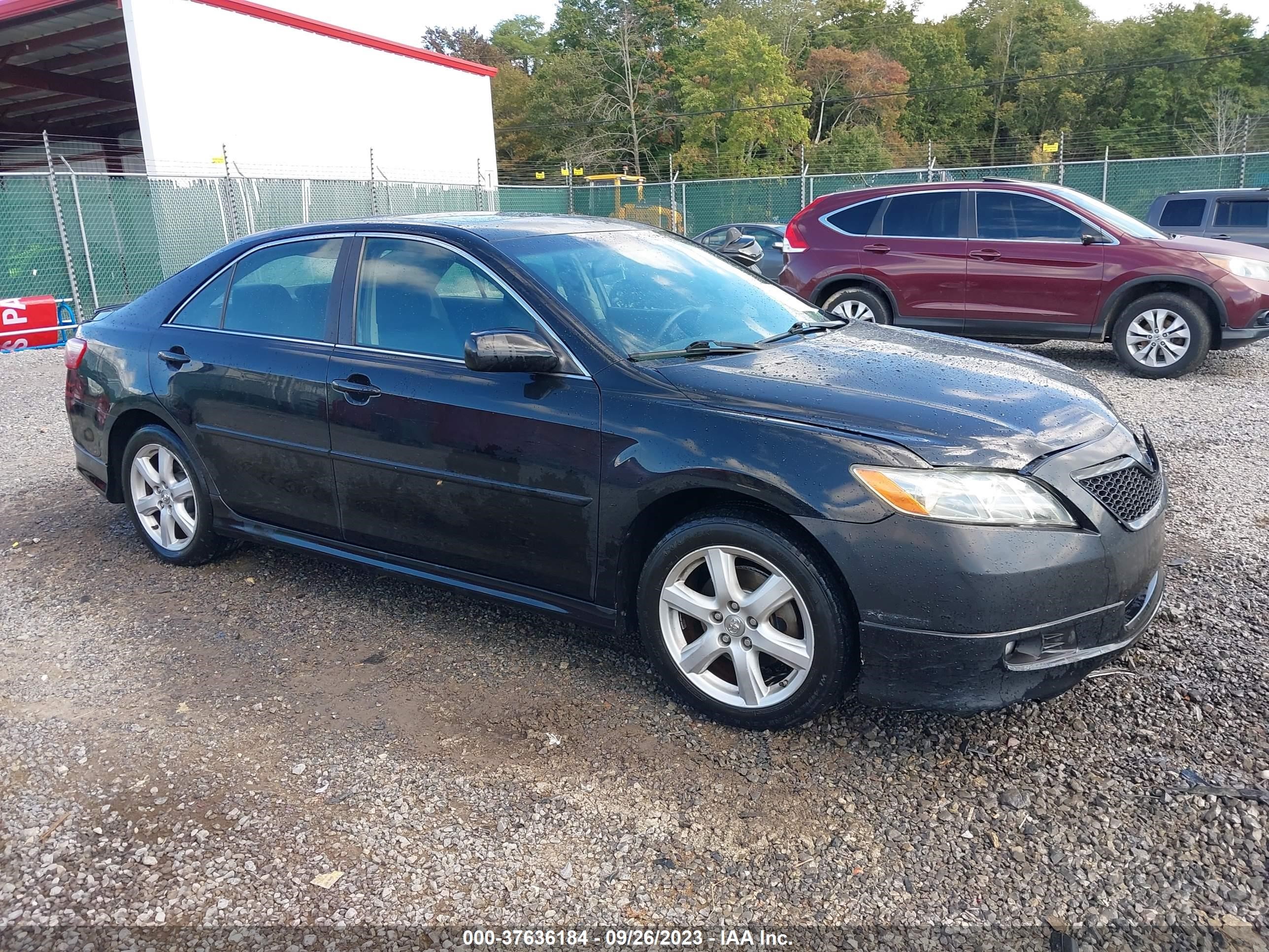 toyota camry 2007 4t1be46k27u612435