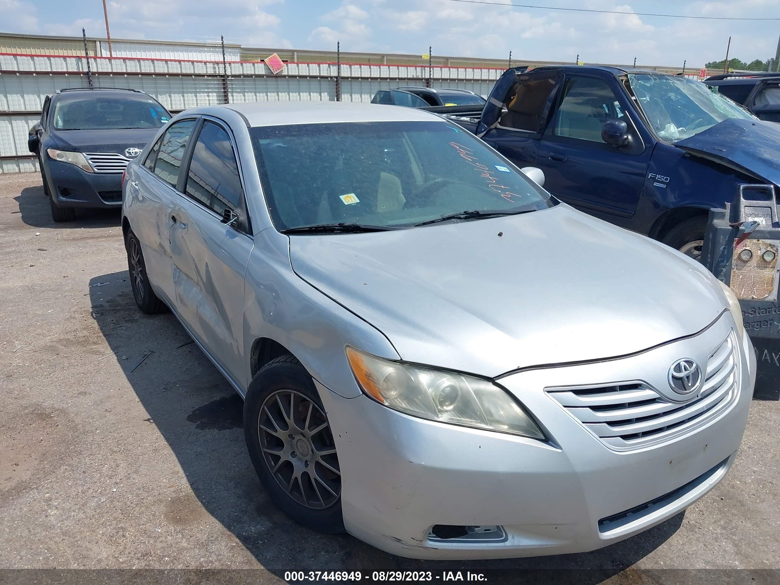 toyota camry 2007 4t1be46k27u661618