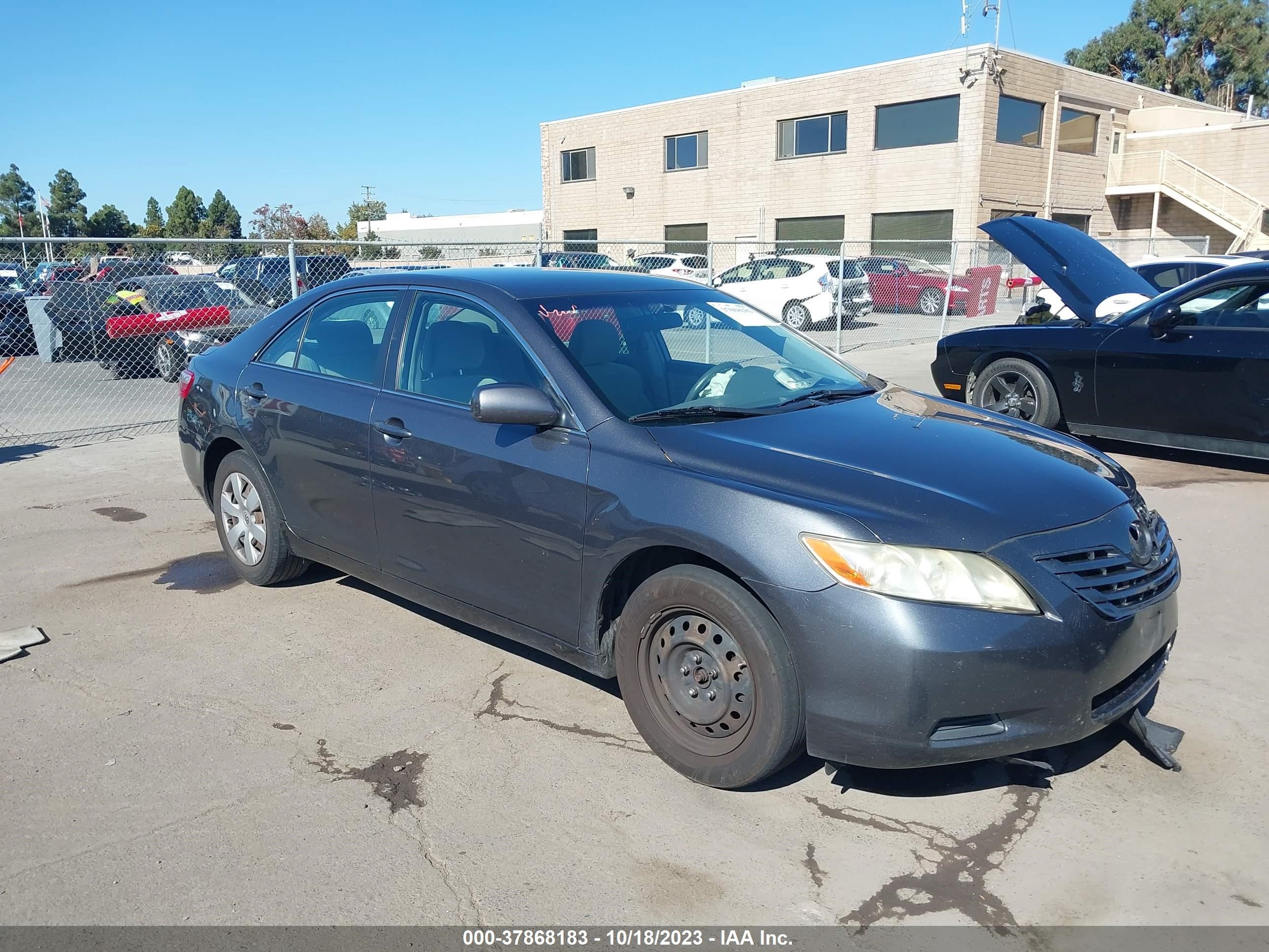 toyota camry 2007 4t1be46k27u709229