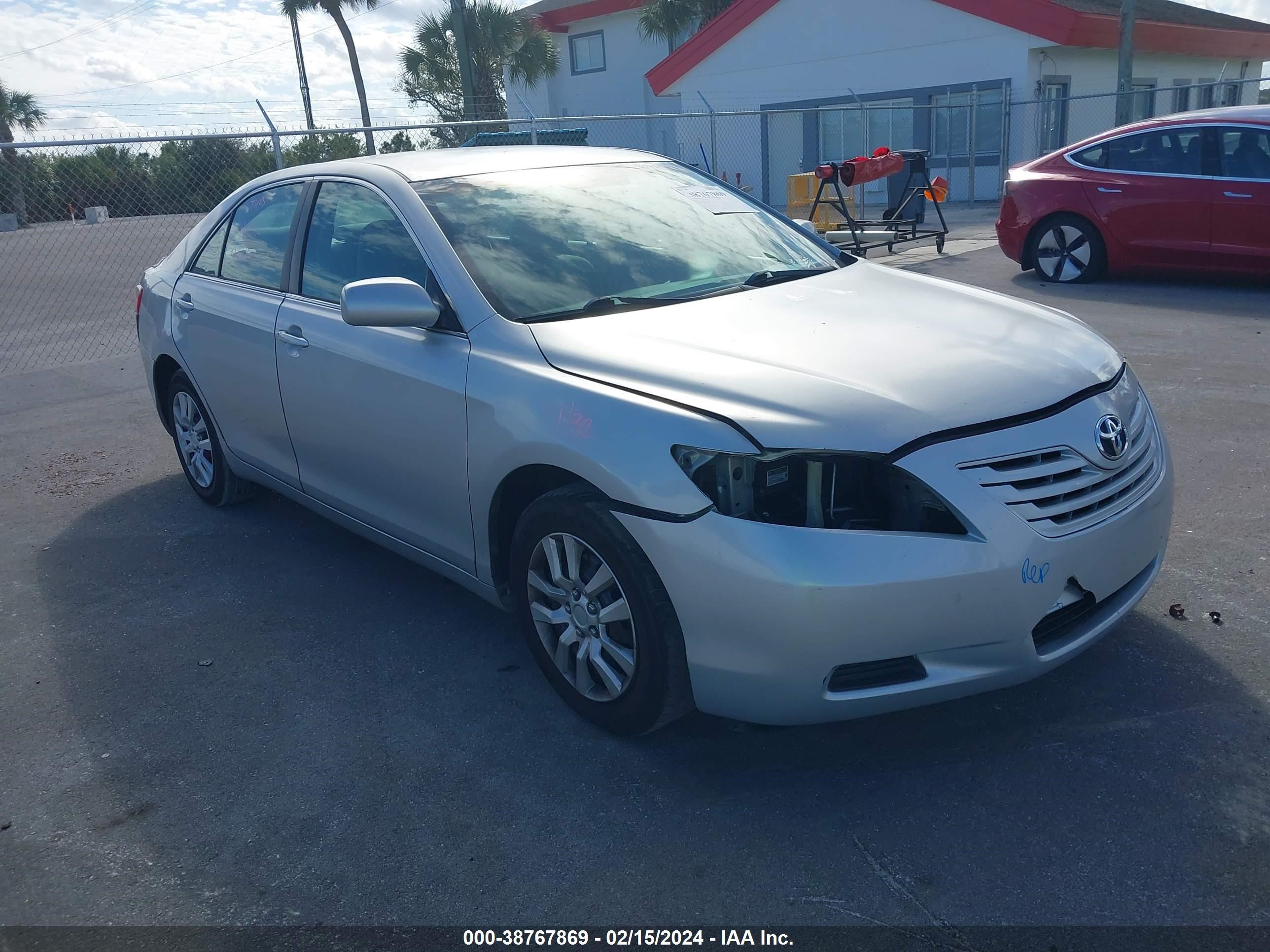 toyota camry 2007 4t1be46k37u005332