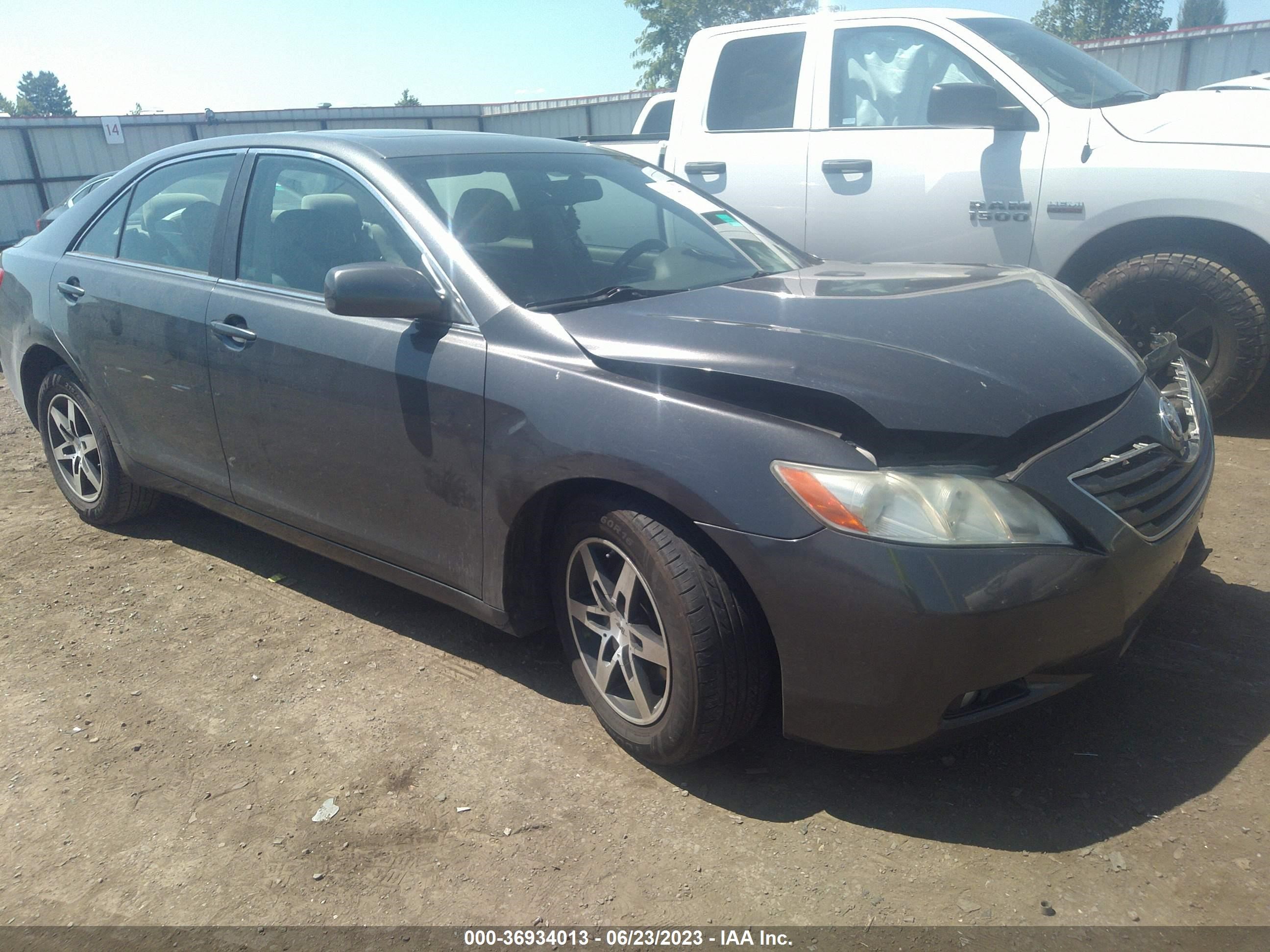 toyota camry 2007 4t1be46k37u007680